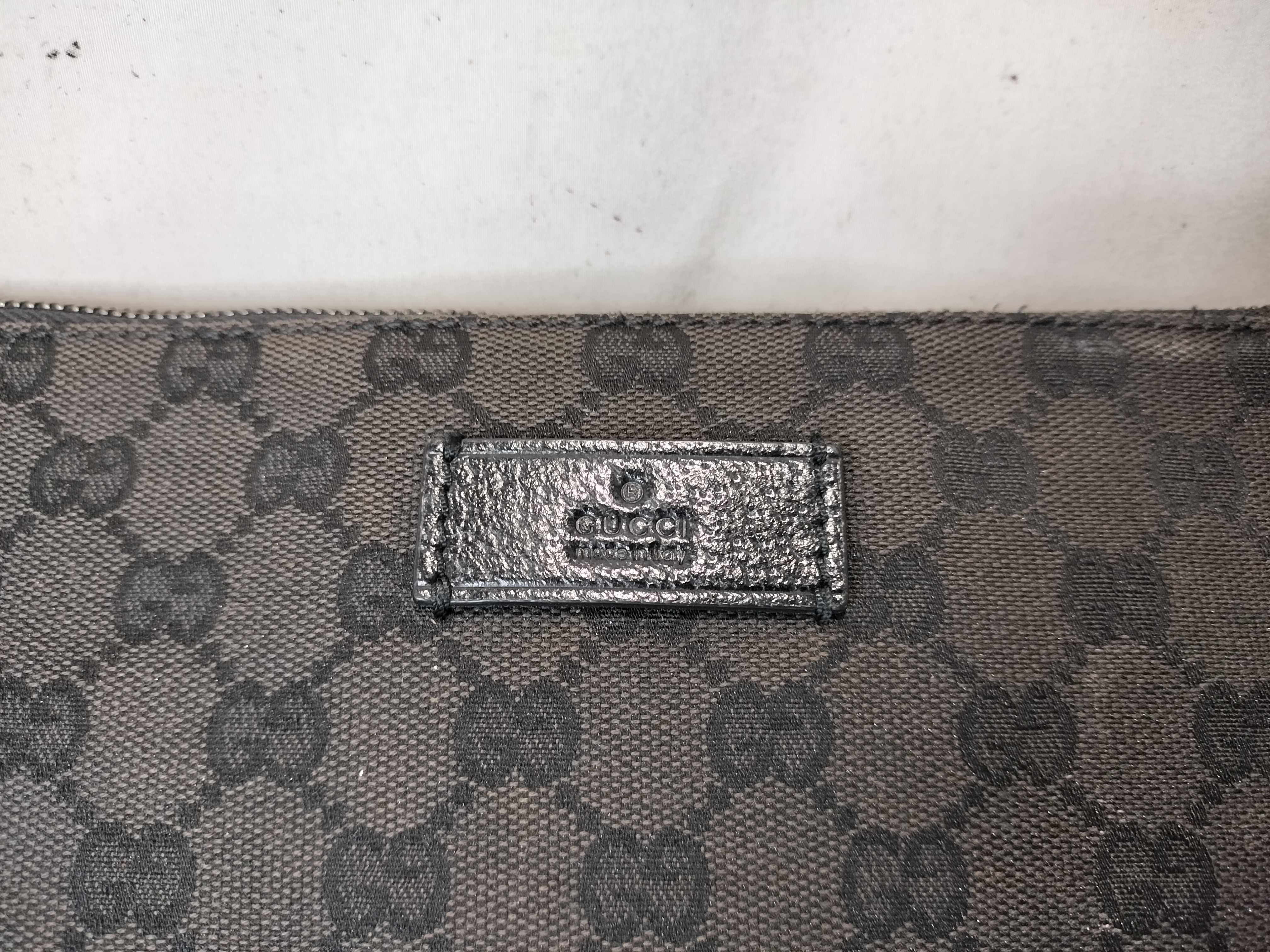 GG Canvas 110054 Messenger Shoulder Bag, Black — view 2