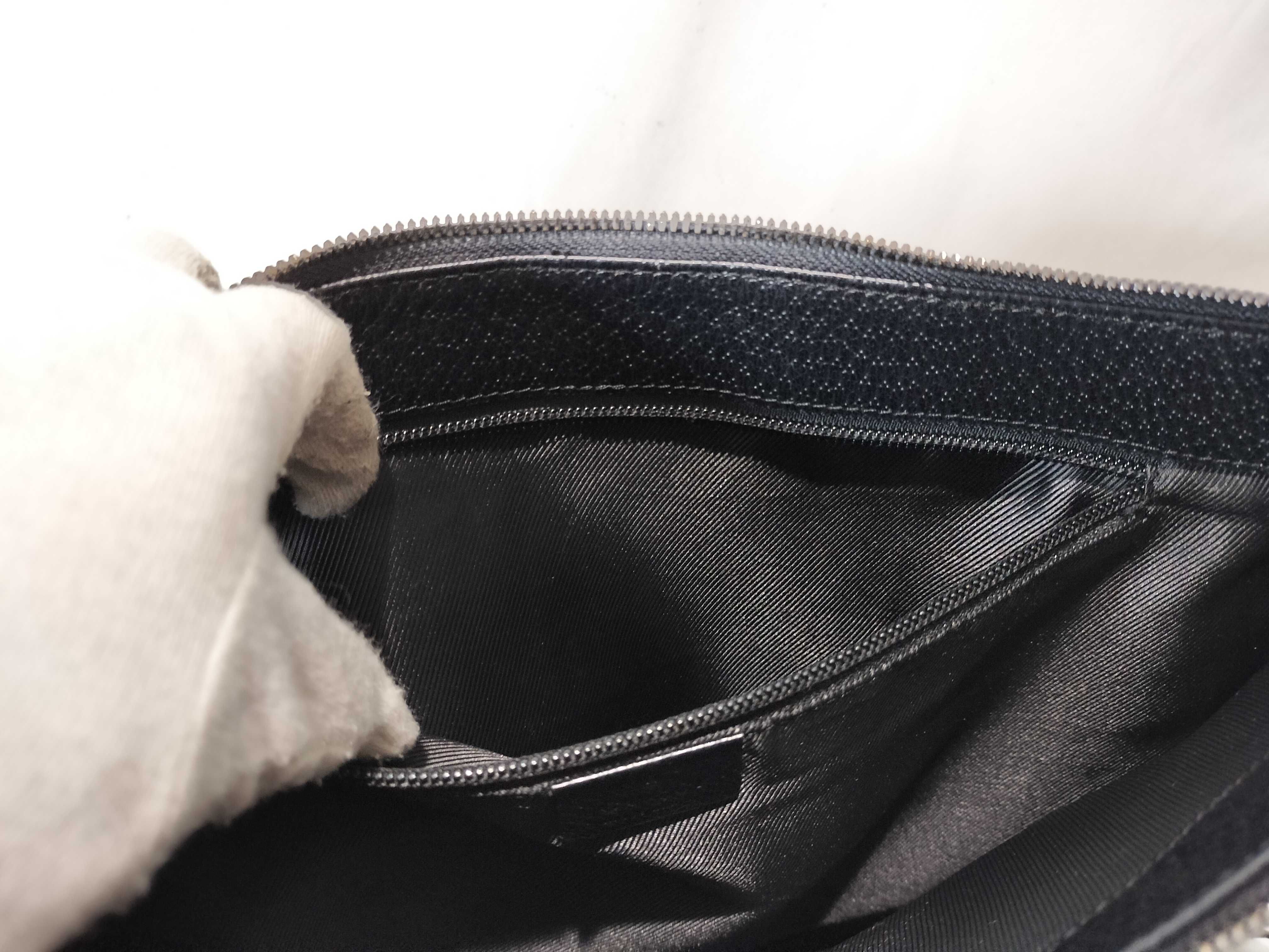 GG Canvas 110054 Messenger Shoulder Bag, Black — view 11