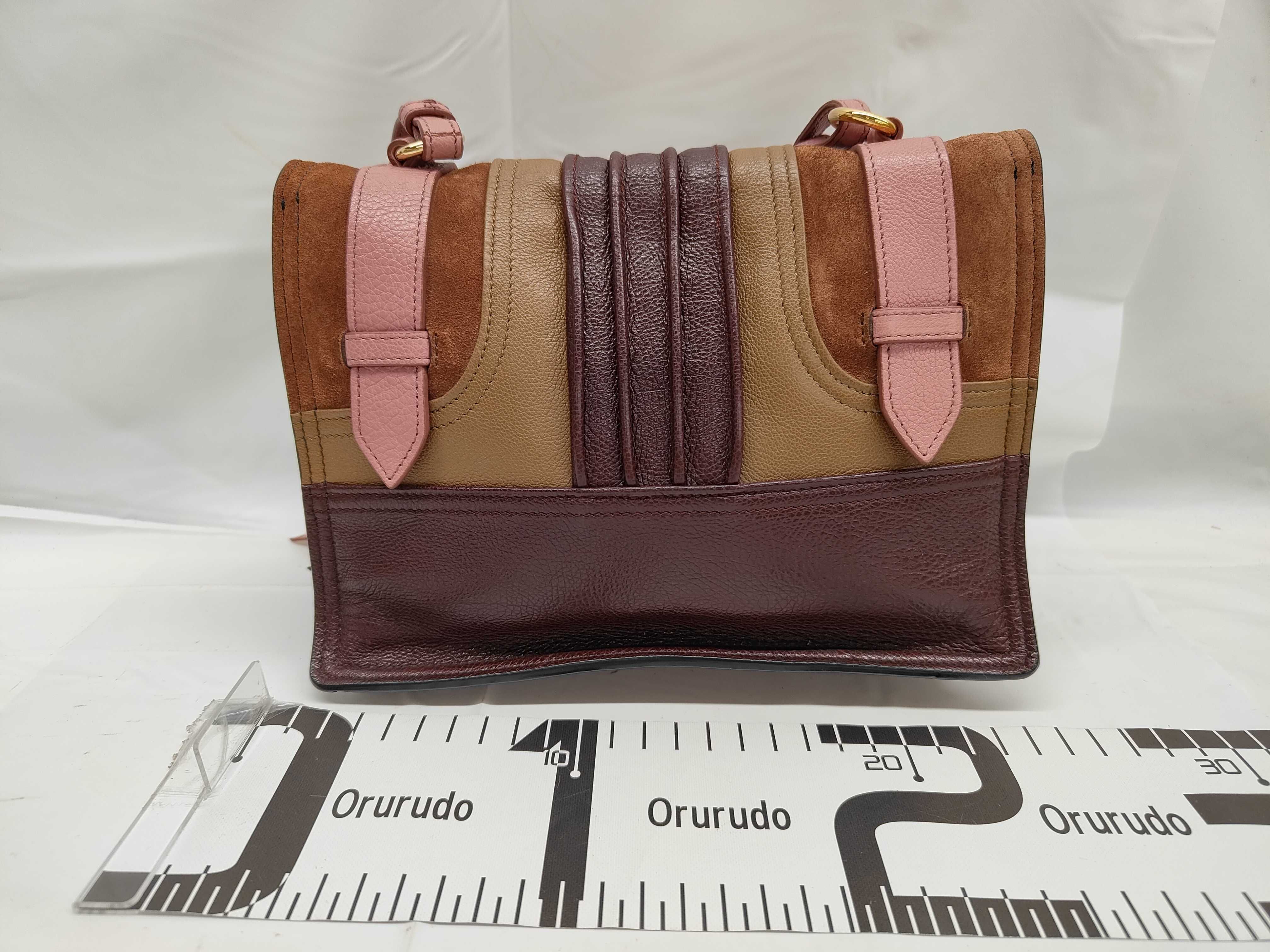 Etiquette Patchwork Multicolor Shoulder Bag — view 2