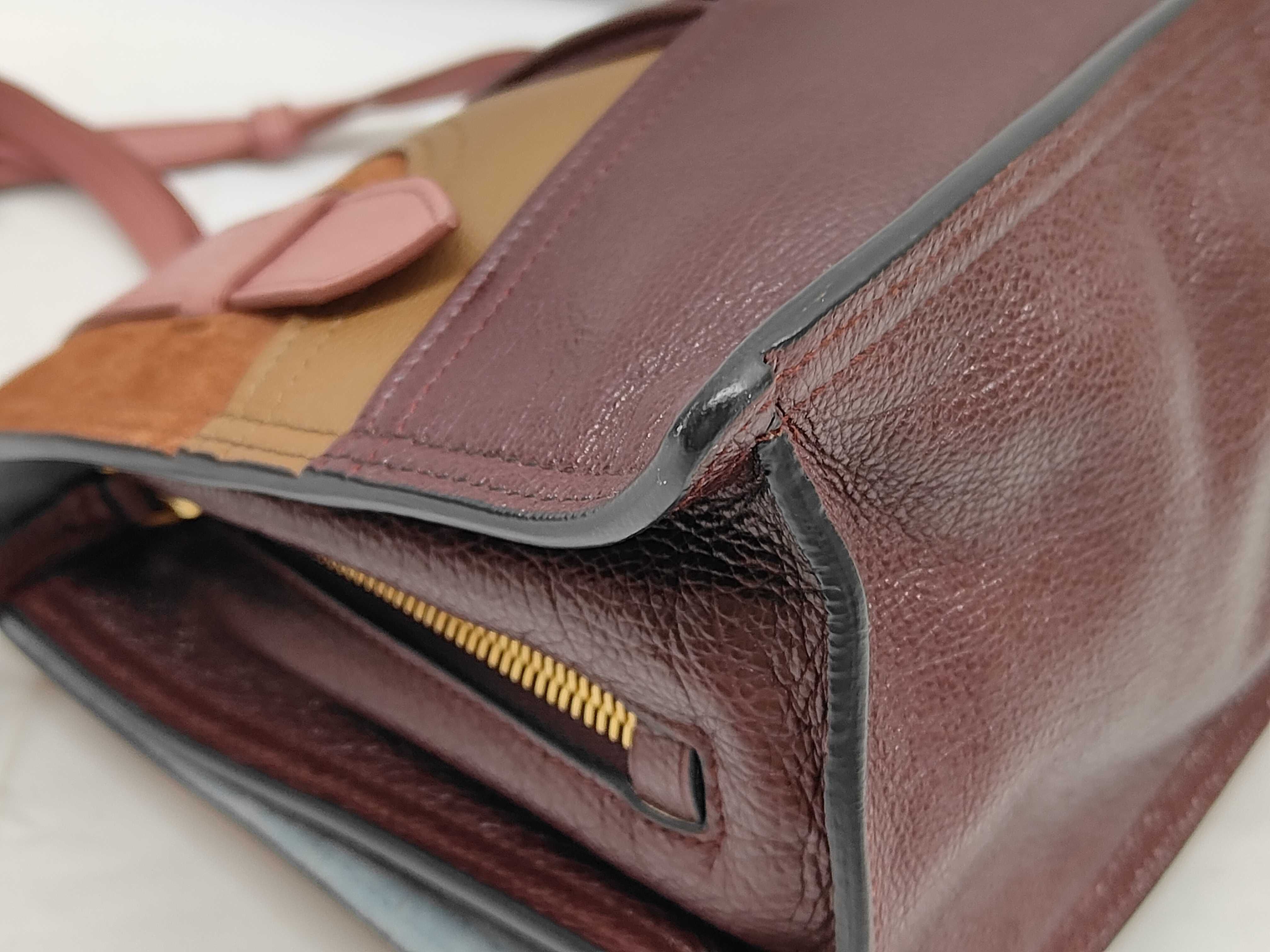 Etiquette Patchwork Multicolor Shoulder Bag — view 5