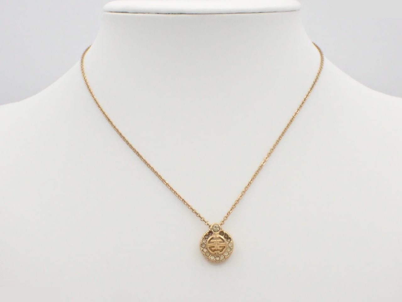 Gold necklace, chain approximately 42cm — view 3
