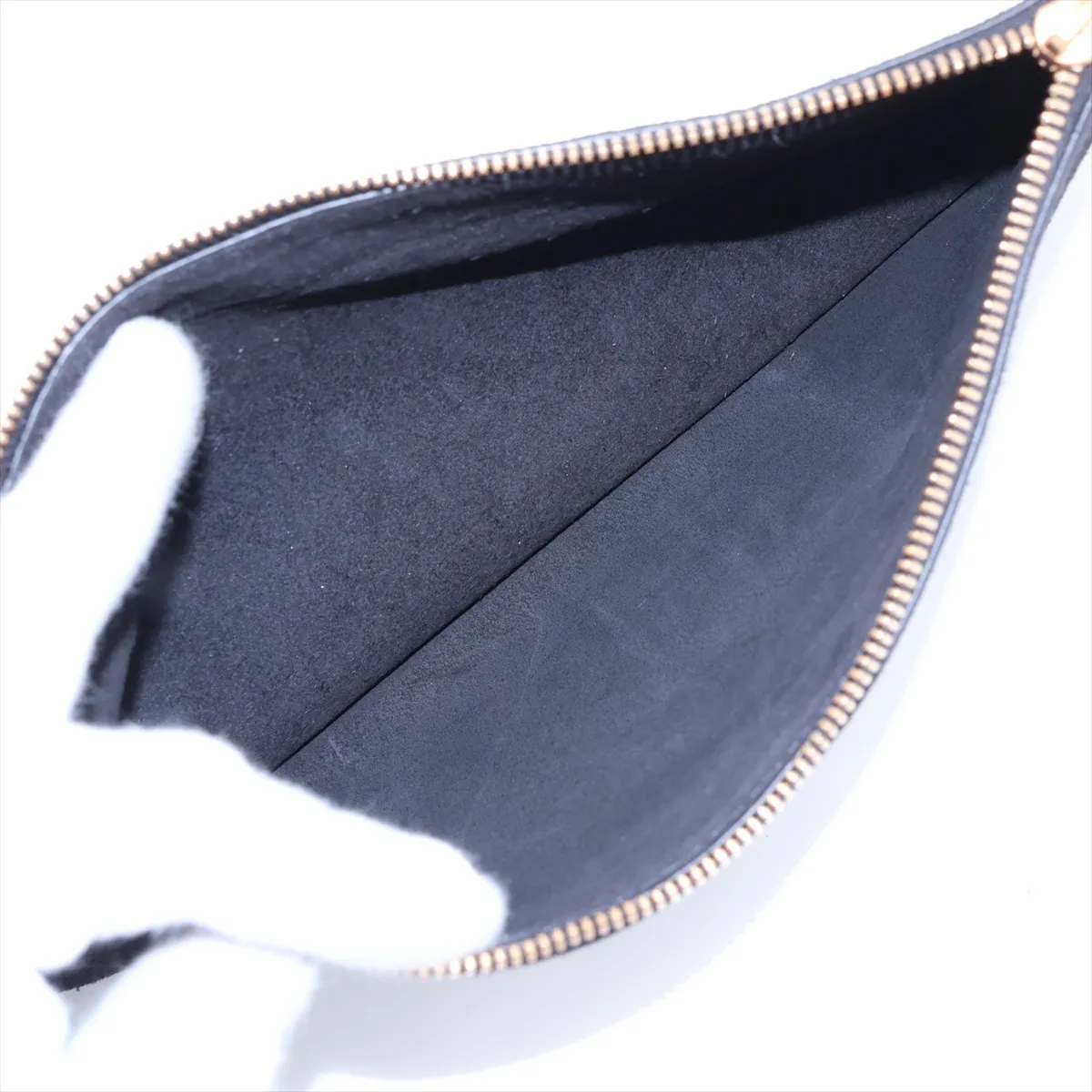 Maxi Intrecciato The Arco Tote Leather Tote Bag, Black — view 8