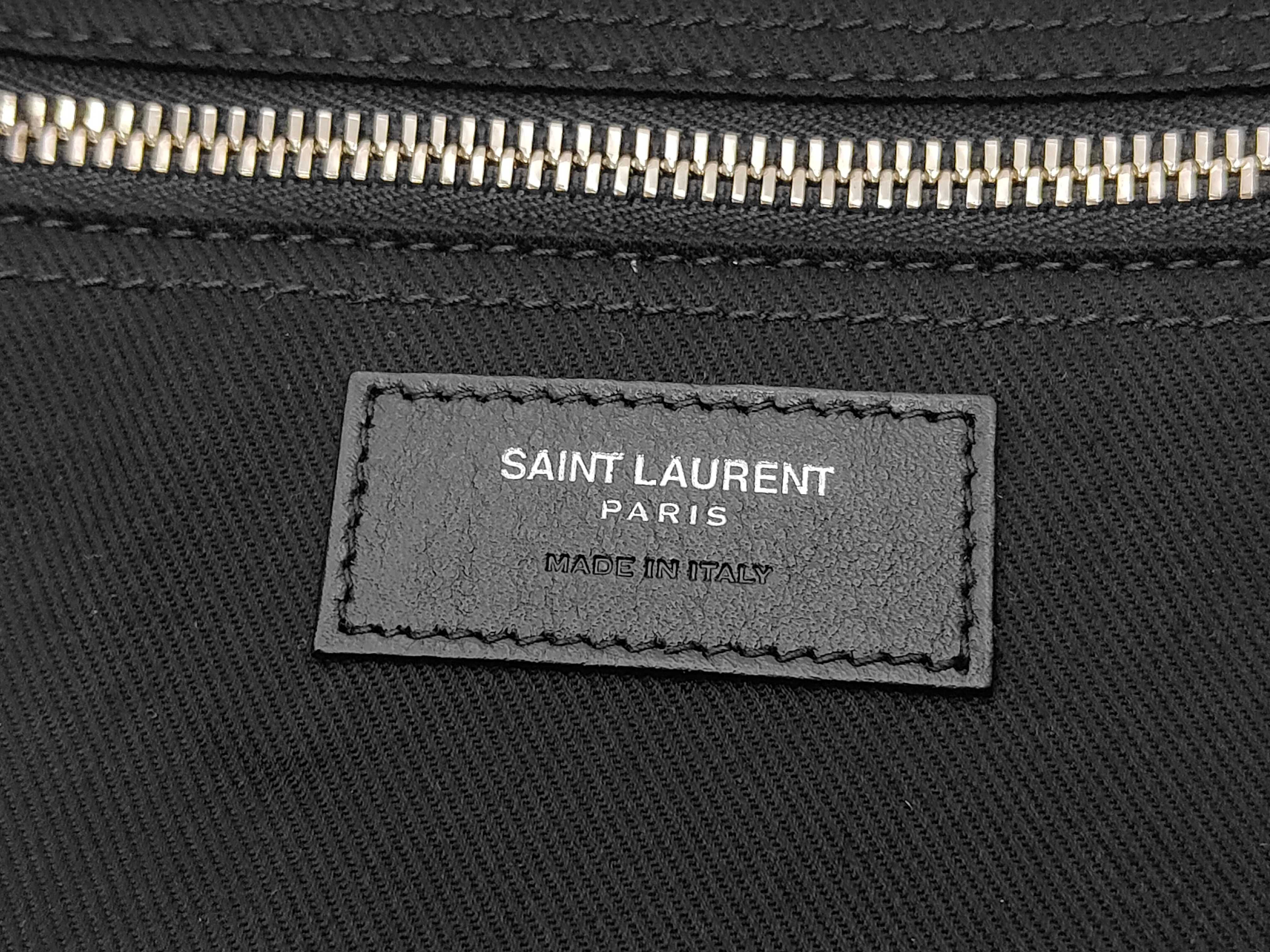 587273 Rive Gauche Tote Bag Shoulder Bag Smooth Leather Bag — view 9