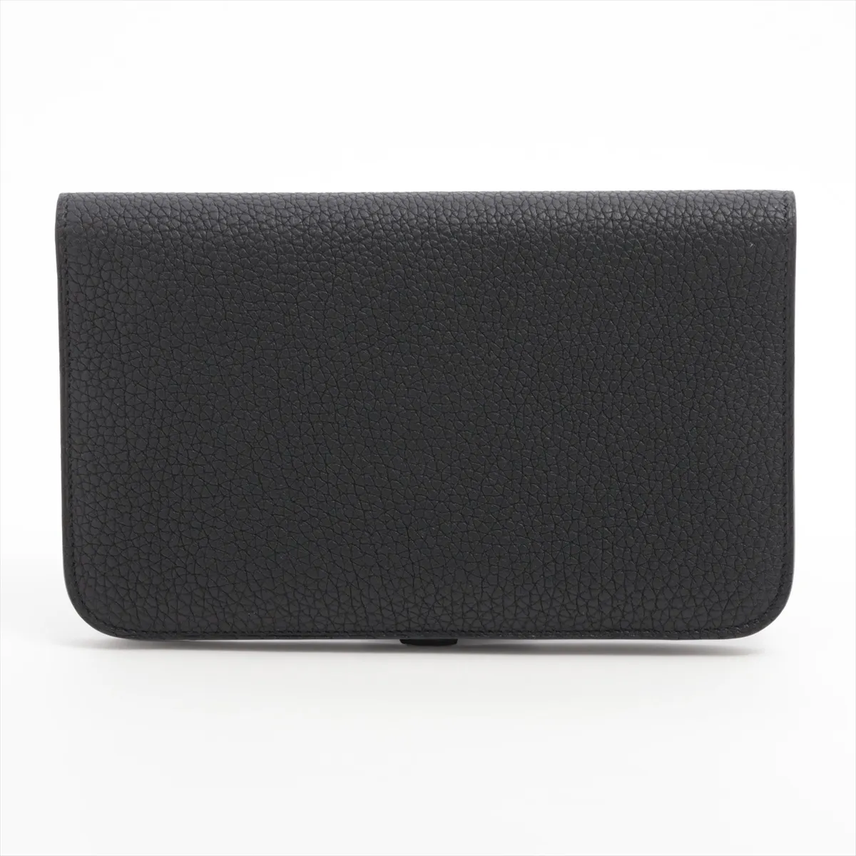 Dogon GM Togo Long Wallet, Black, Silver Hardware, T: 2015 — view 2