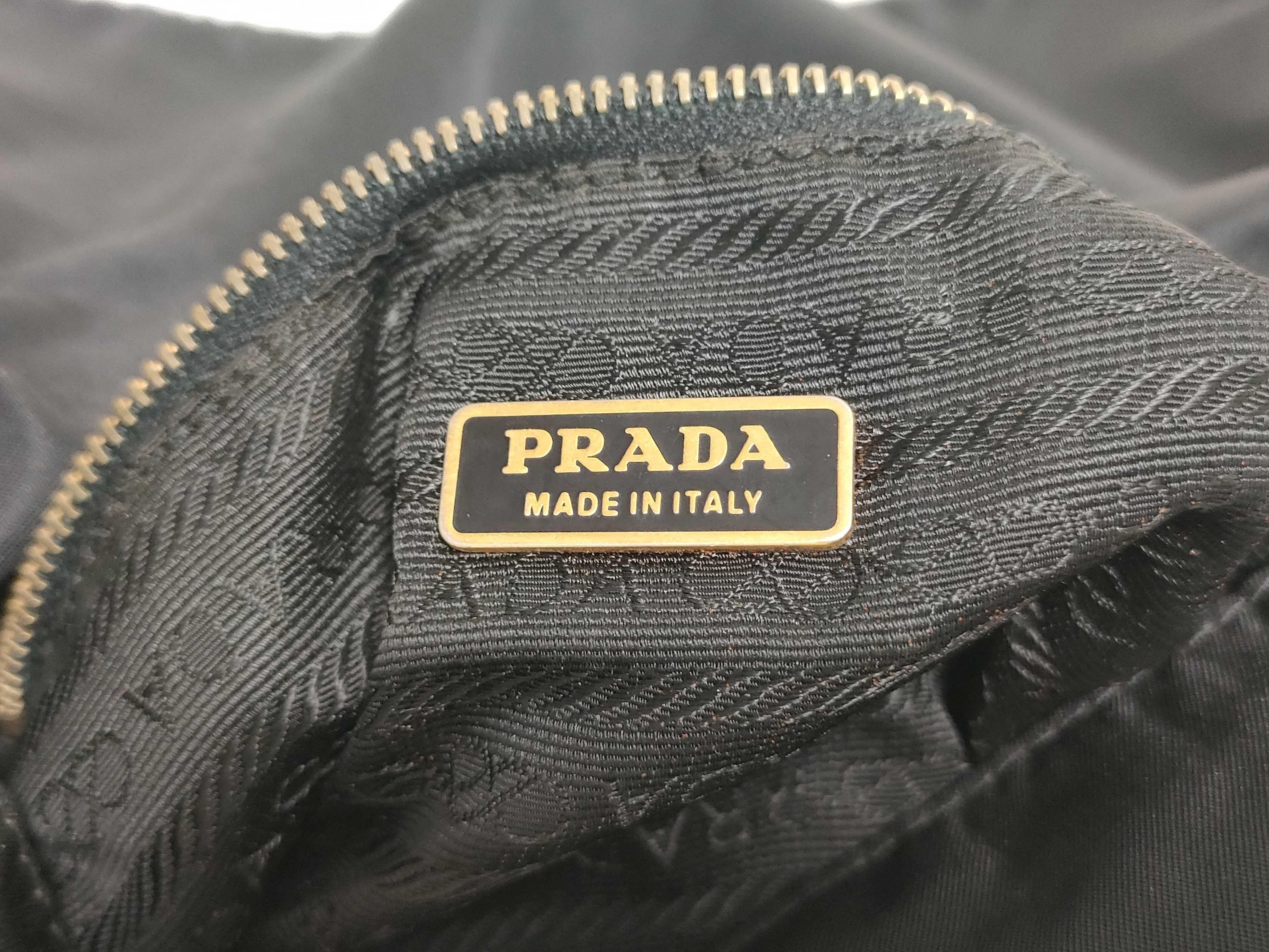 Nylon Shoulder Bag, Black Nylon Shoulder Bag — view 13