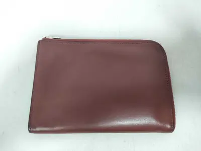 Remix L-shaped zipper wallet