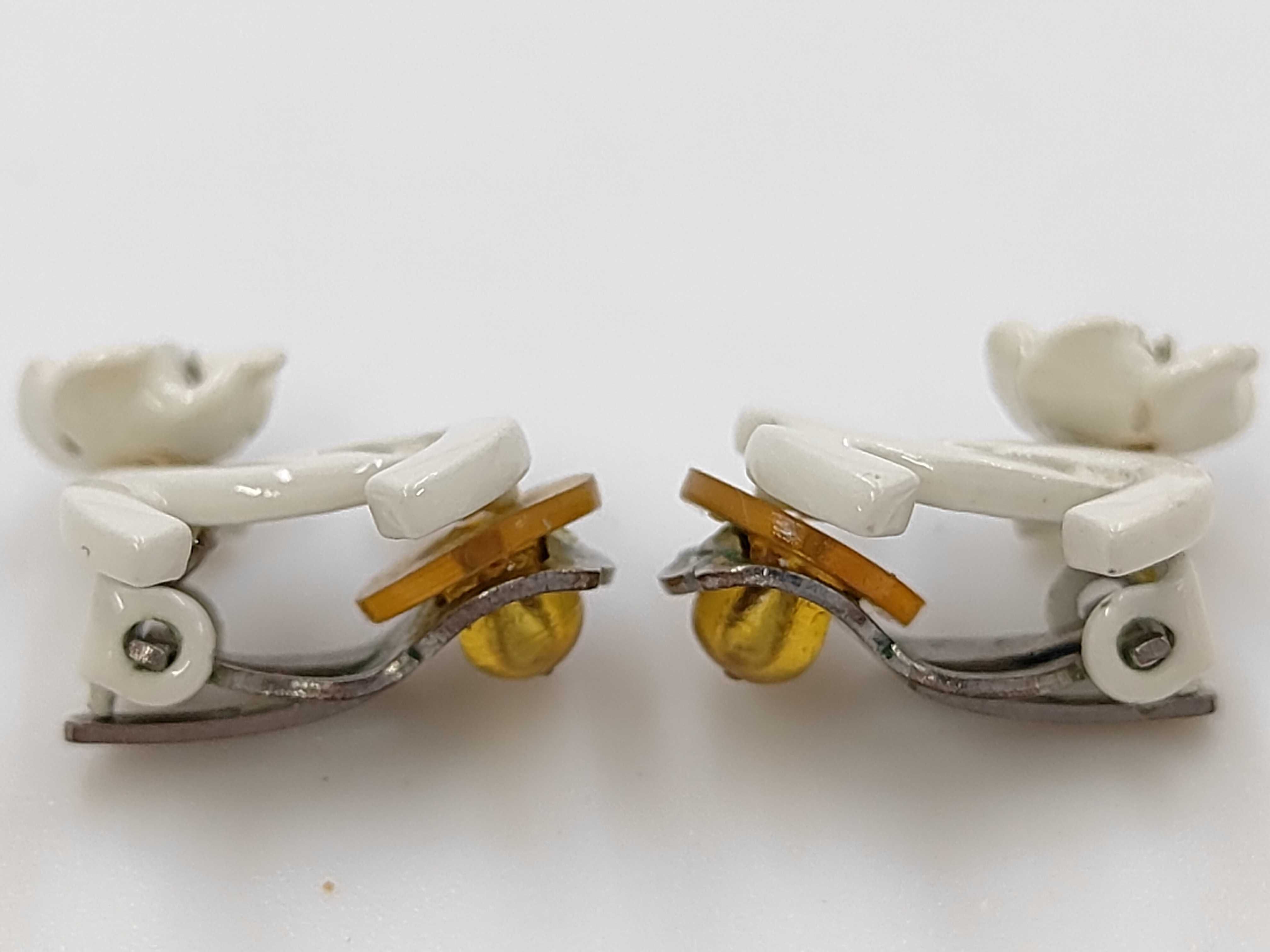 04P Coco Mark Rose Earrings — view 2