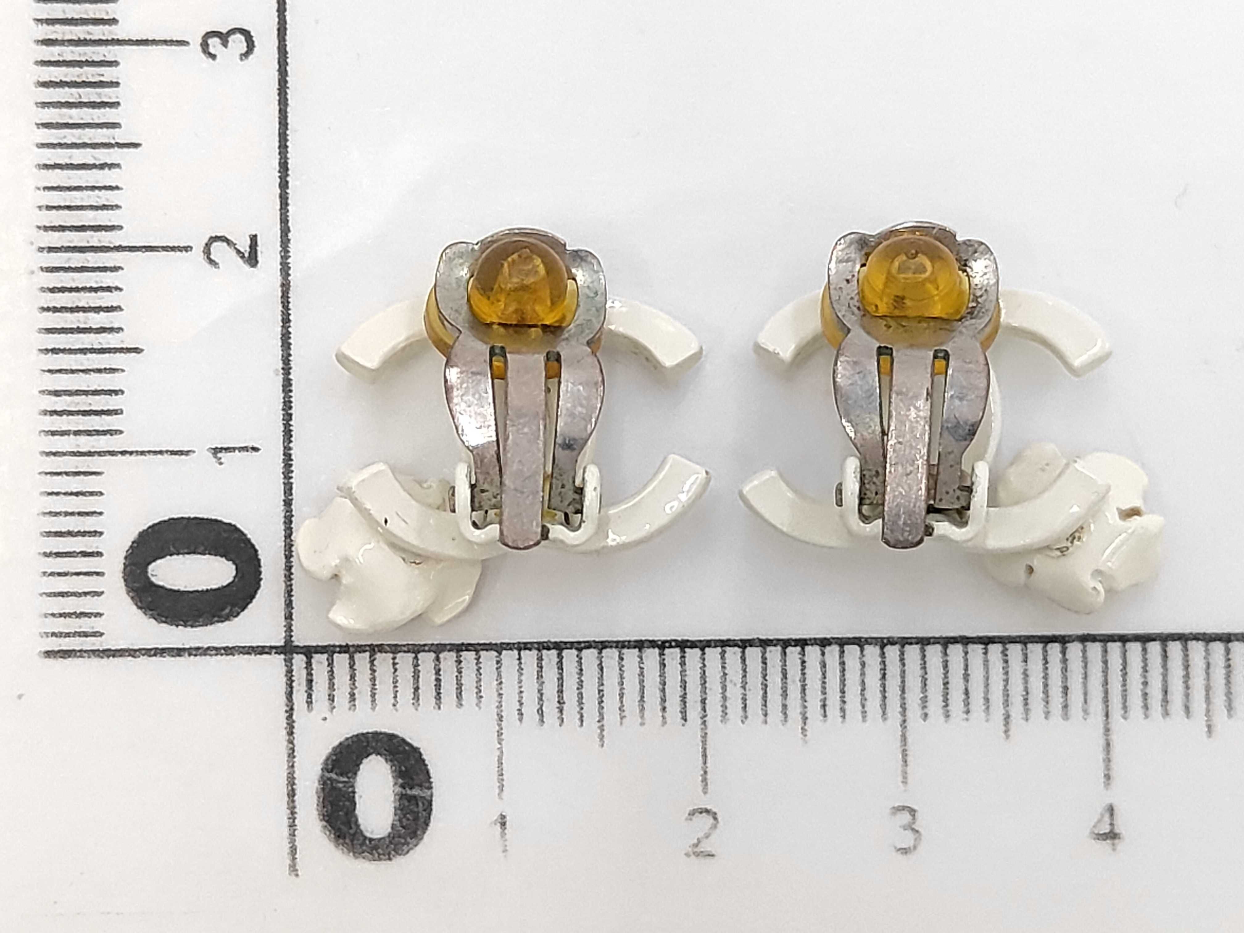 04P Coco Mark Rose Earrings — view 3