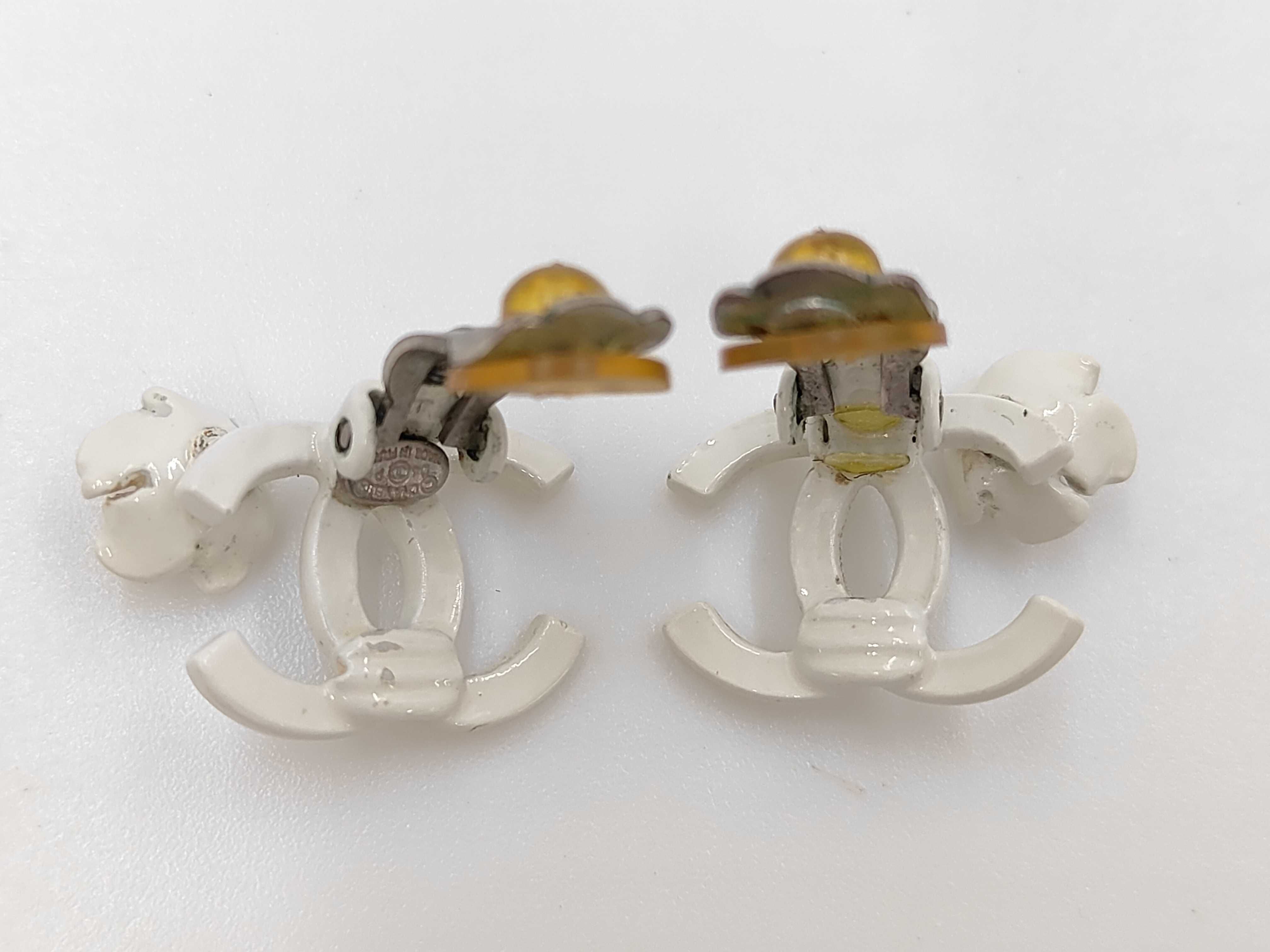 04P Coco Mark Rose Earrings — view 5