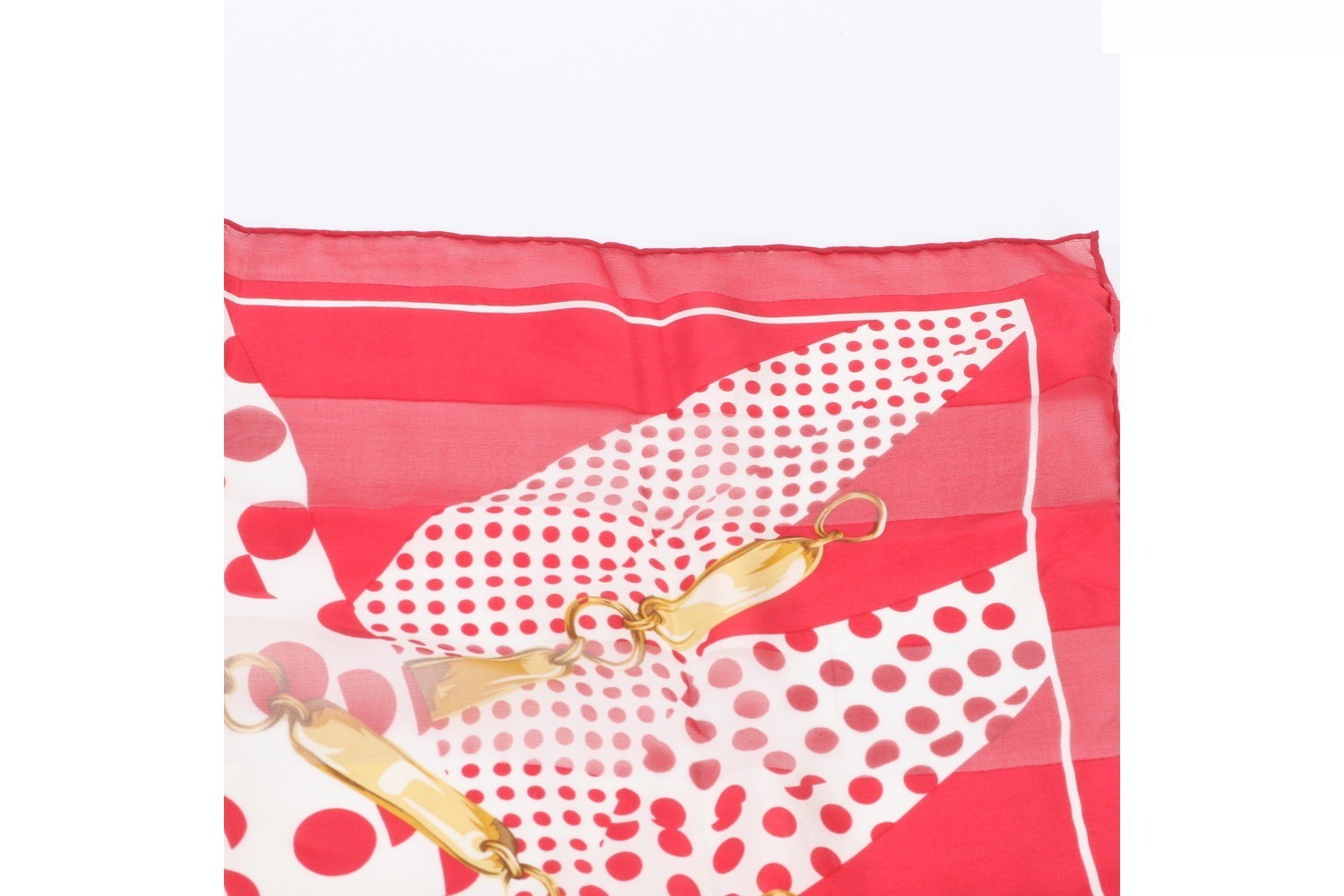 100% Silk Scarf with Tag — view 2