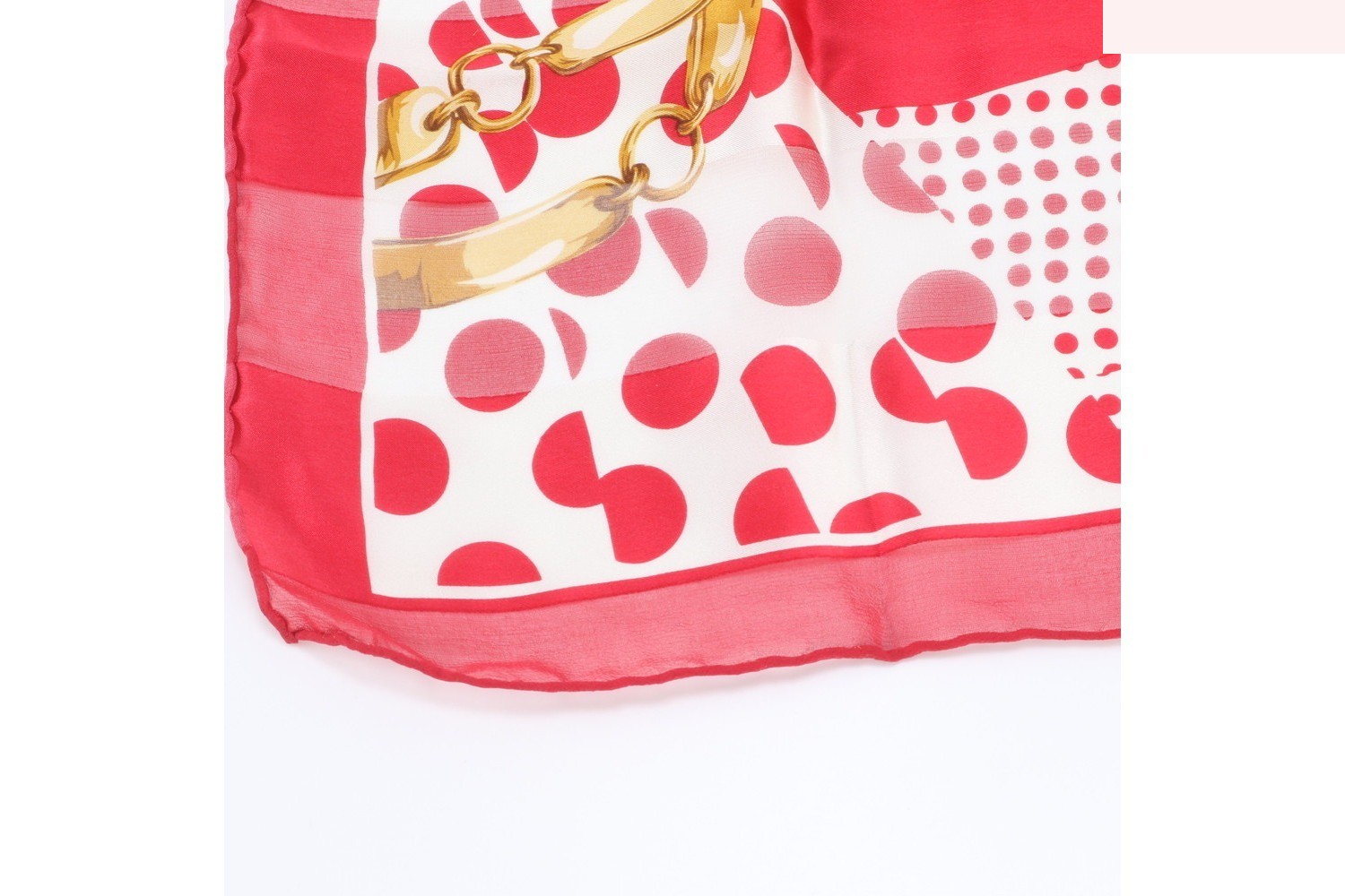 100% Silk Scarf with Tag — view 4