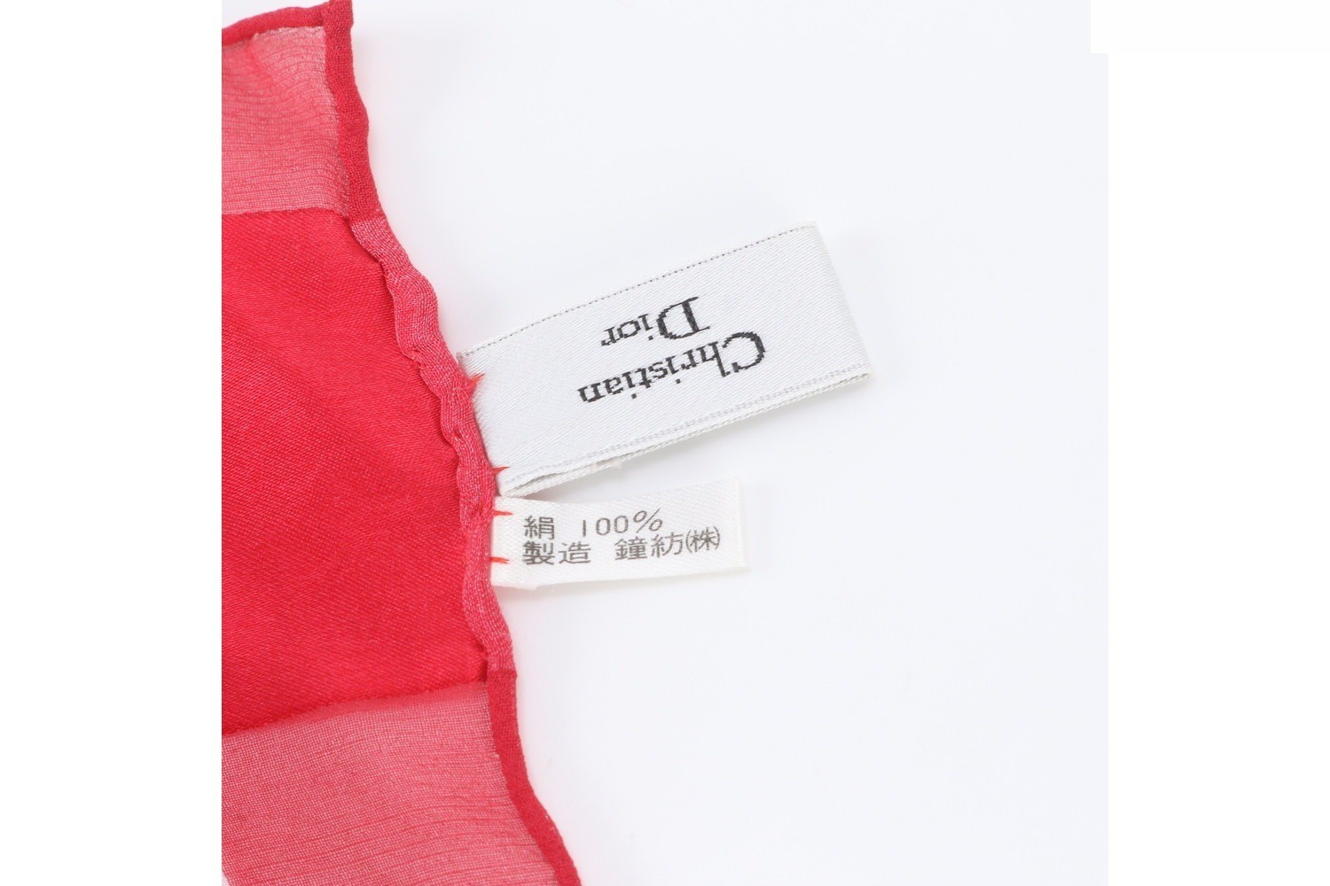 100% Silk Scarf with Tag — view 7