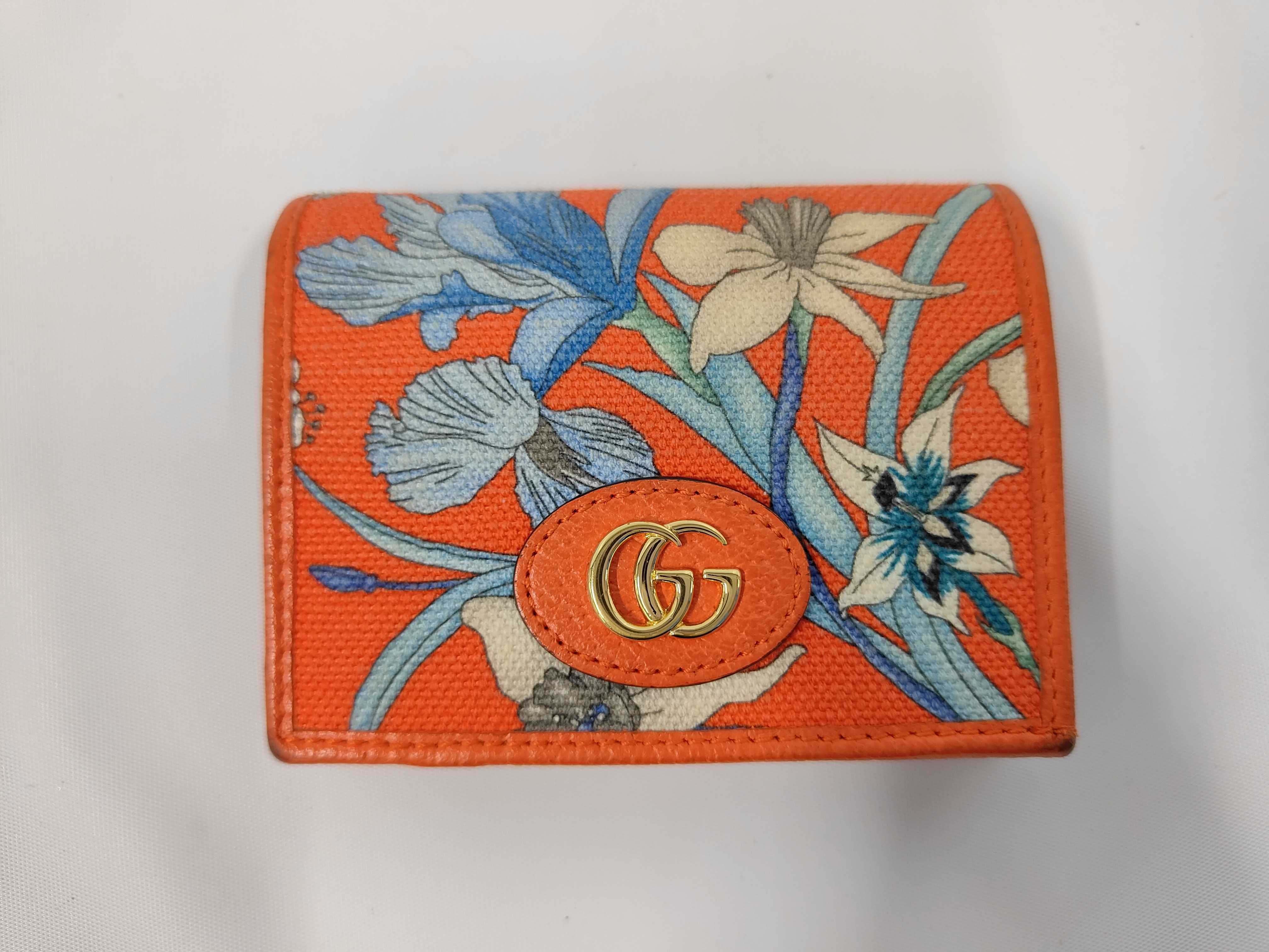 GG Marmont Flora Bi-fold Wallet 577347
