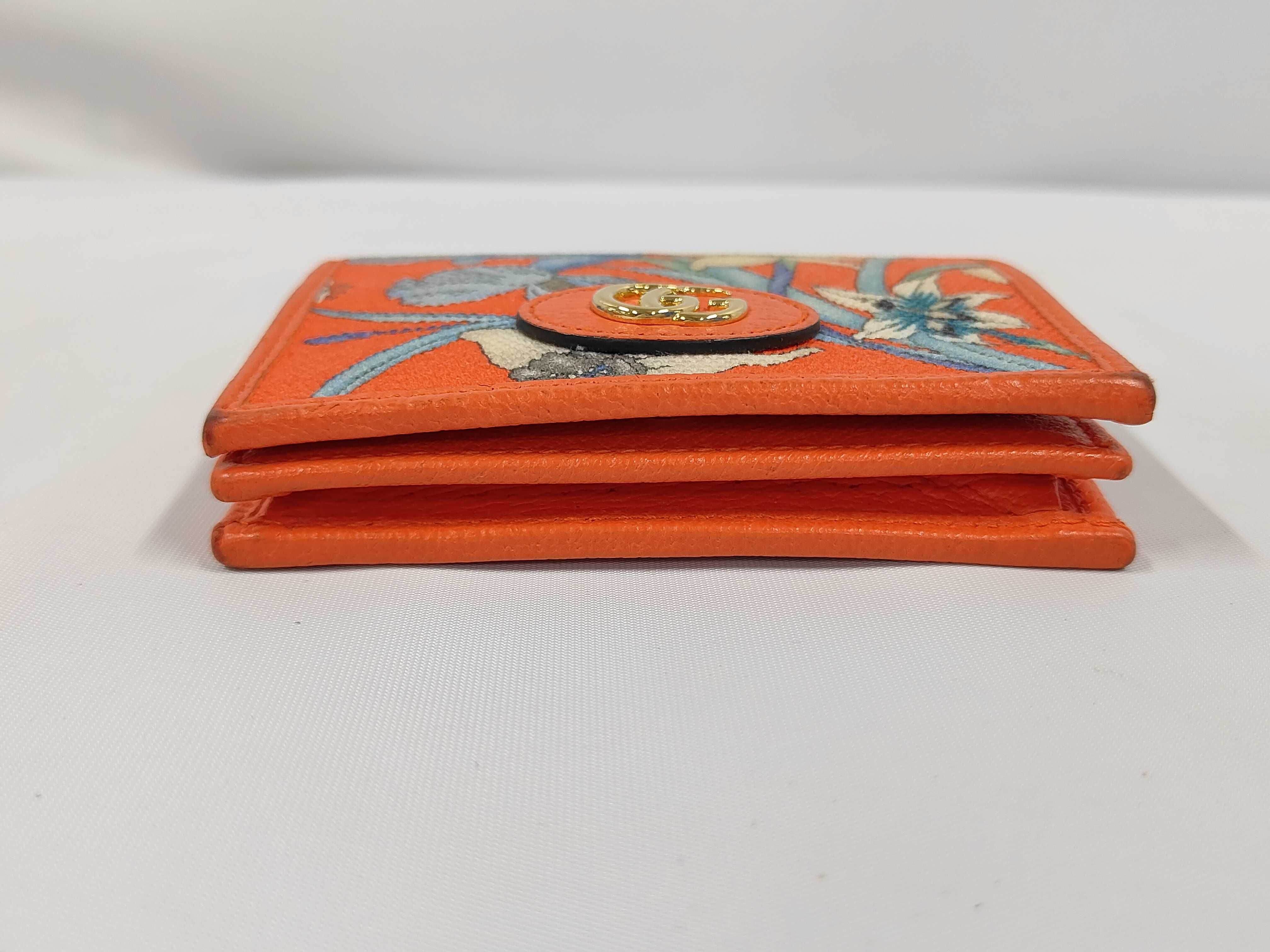 GG Marmont Flora Bi-fold Wallet 577347 — view 3
