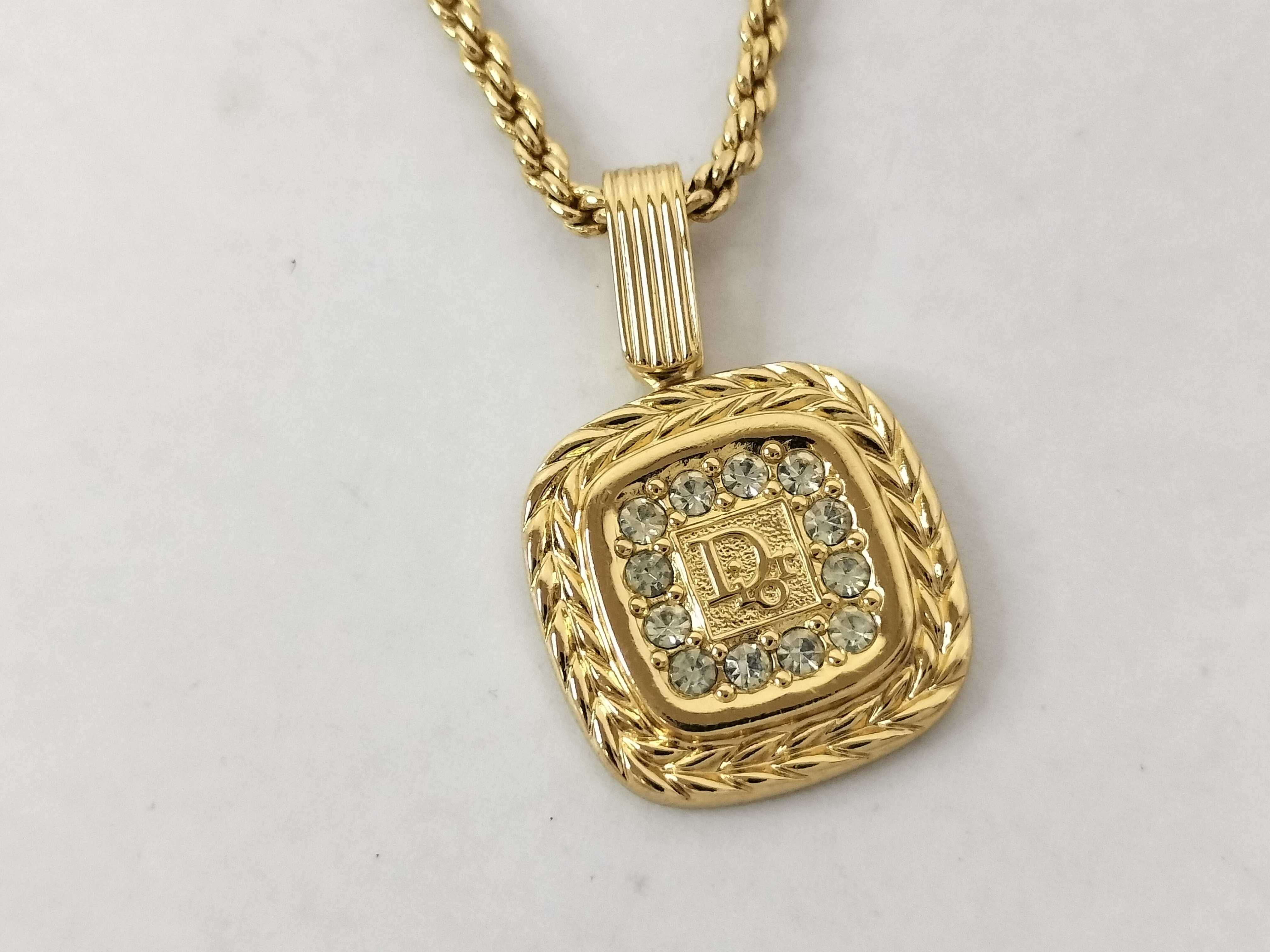 Gold Logo Necklace — view 2