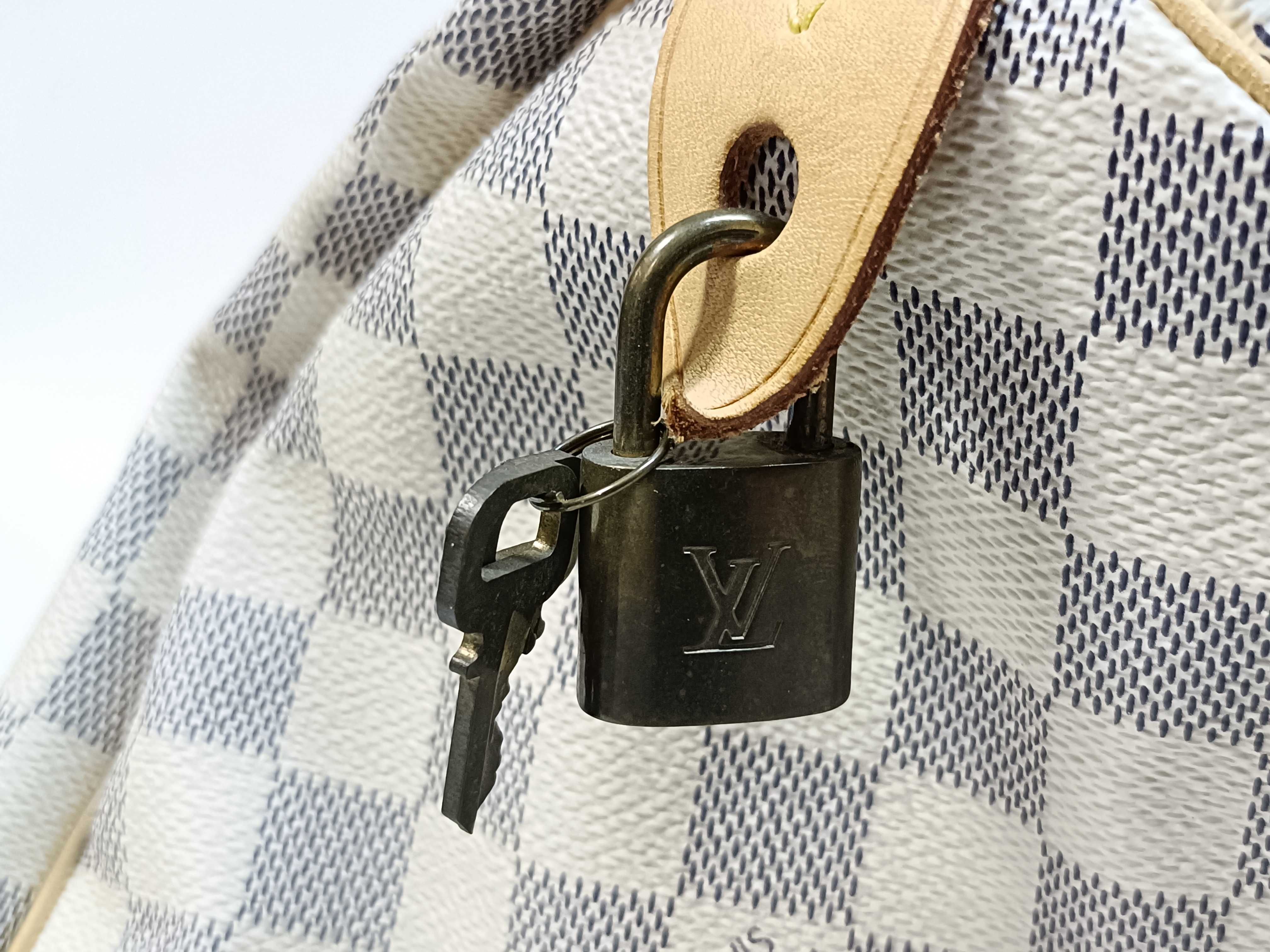 Damier Azur N41533 Speedy 30 Handbag — view 15