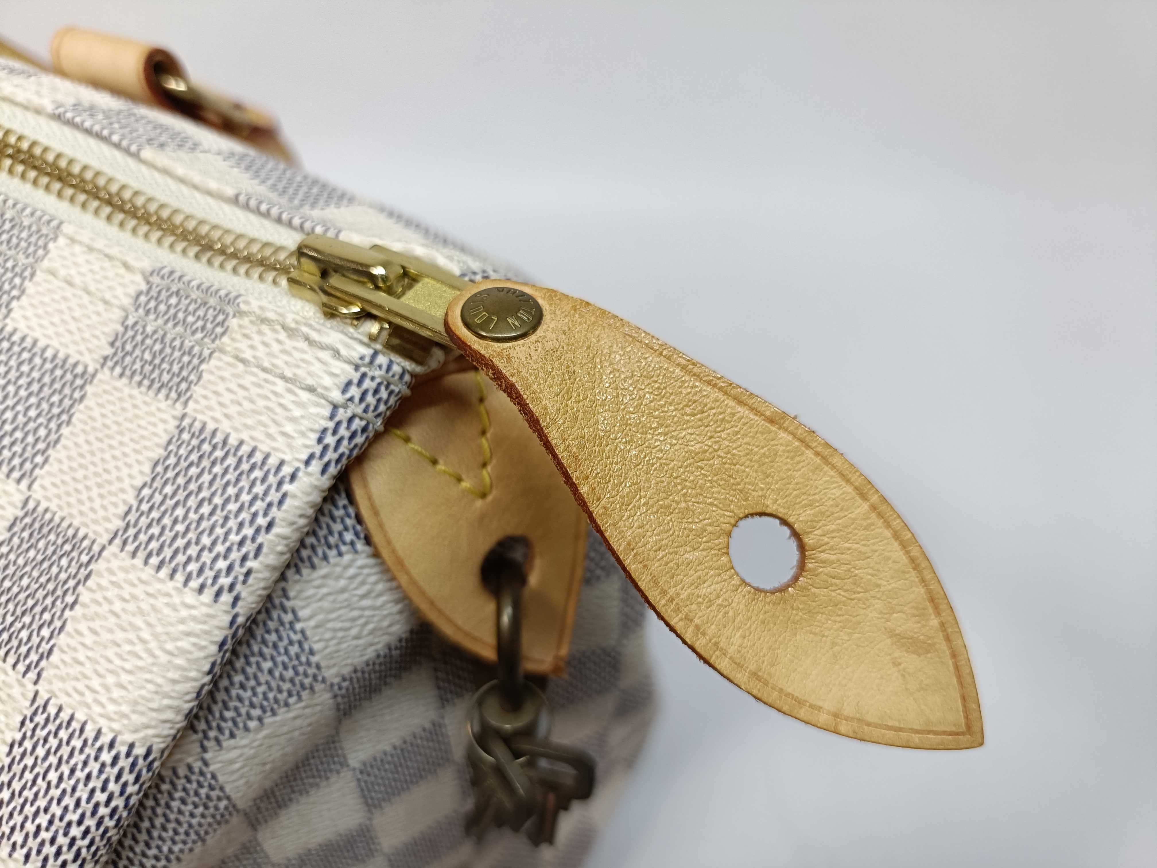 Damier Azur N41533 Speedy 30 Handbag — view 8