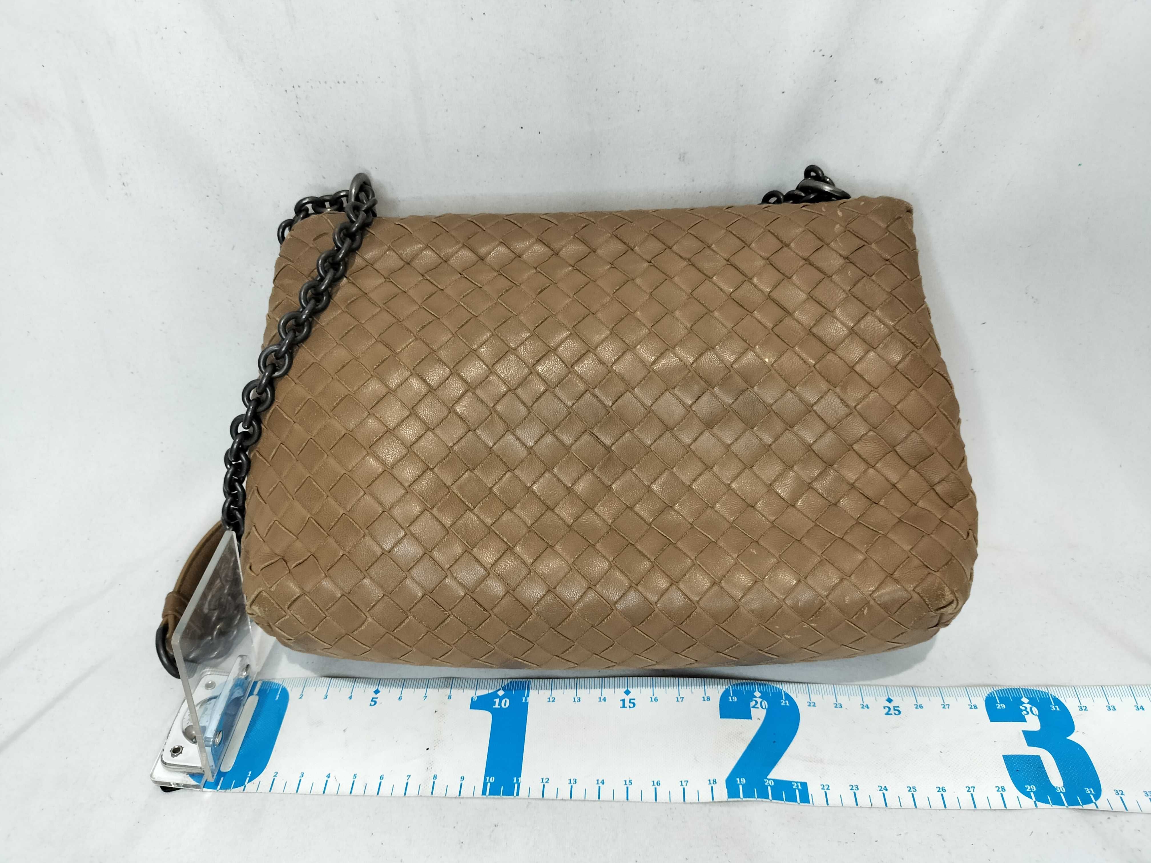 Intrecciato Chain Shoulder Bag — view 2