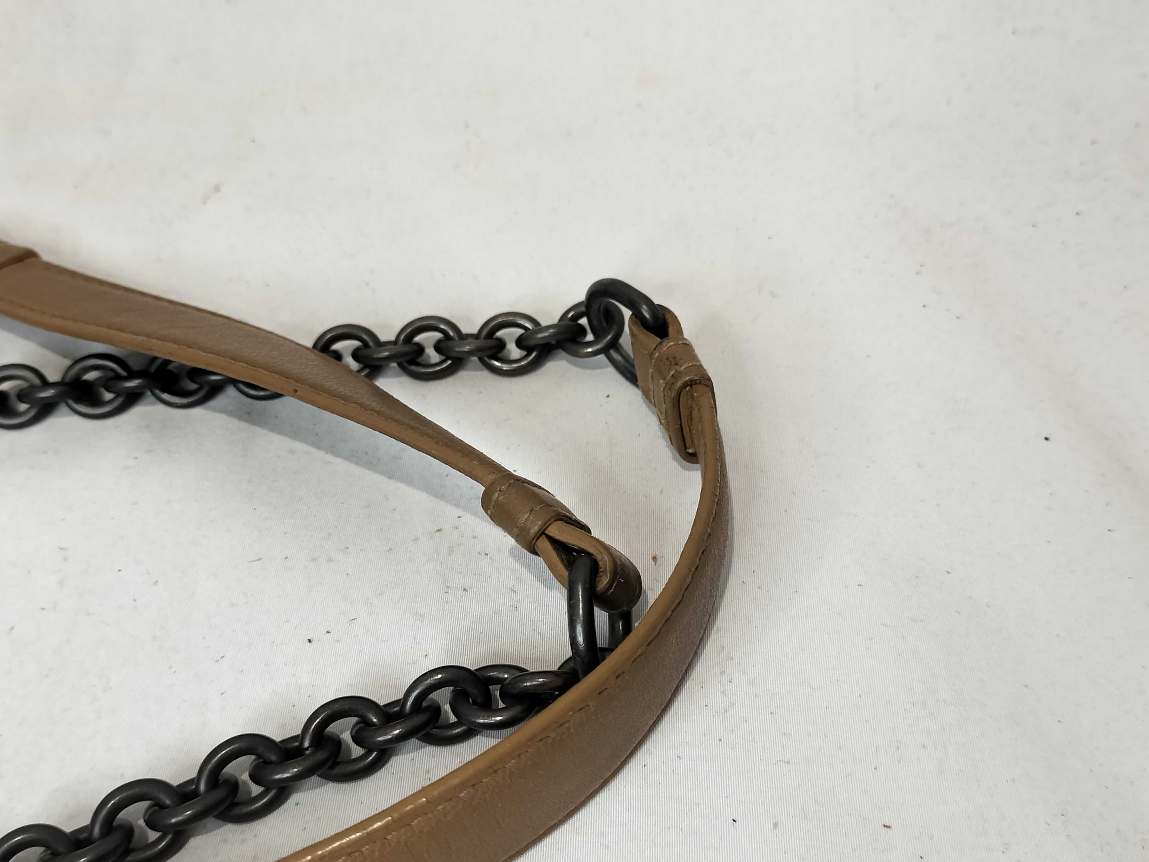 Intrecciato Chain Shoulder Bag — view 4
