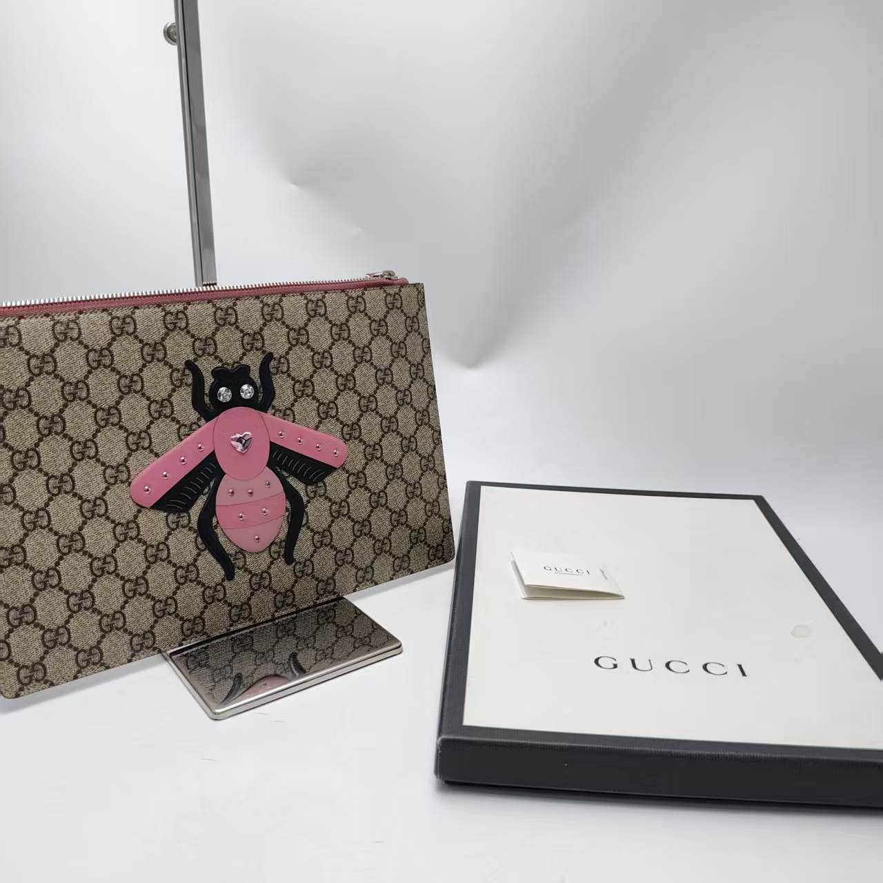 【*Shipped from: China*】GUCCI PU 409900 Clutch Bag Second Bag — view 2