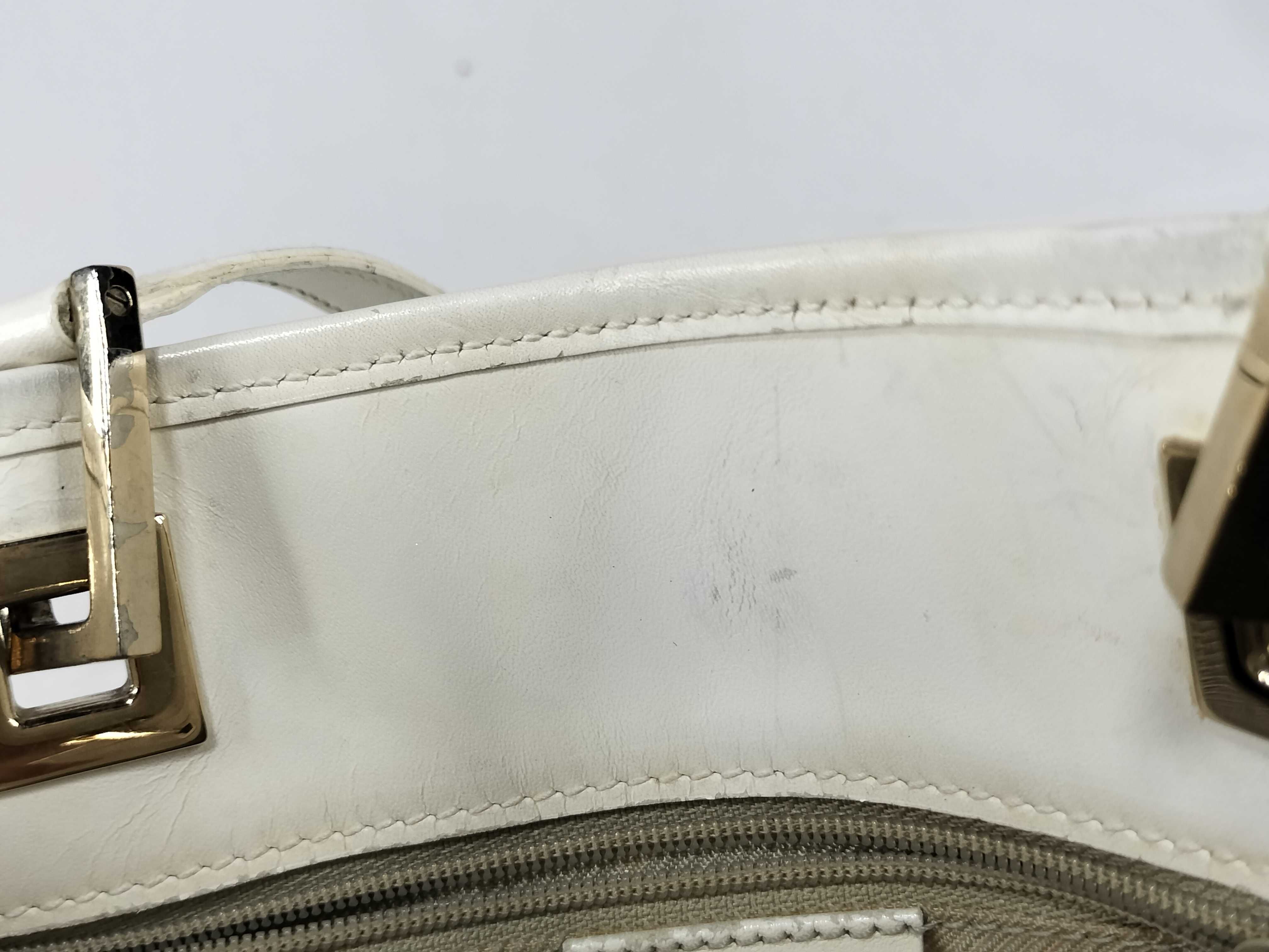 GG Canvas Handbag - Ice Blue x White — view 12