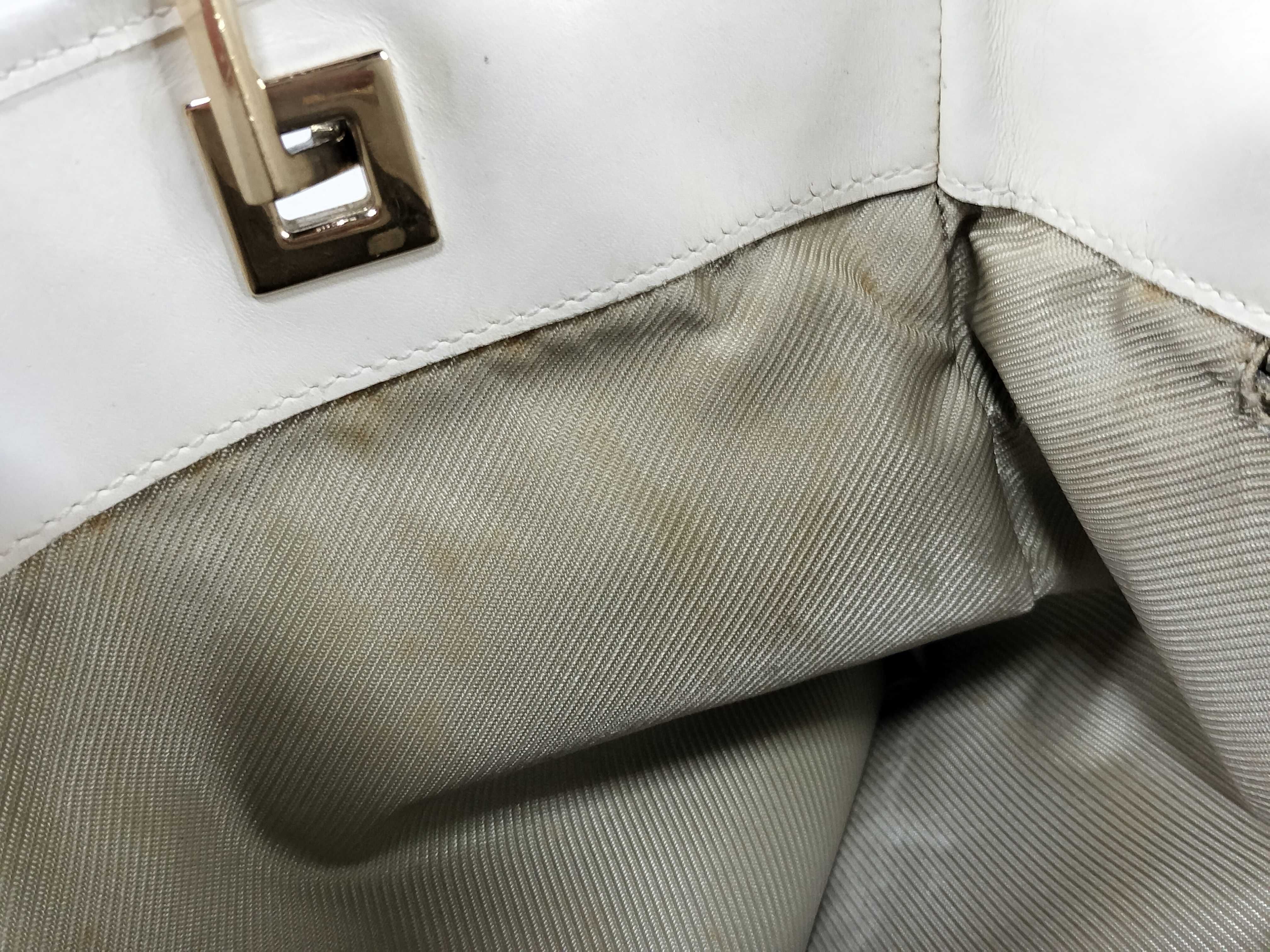 GG Canvas Handbag - Ice Blue x White — view 13