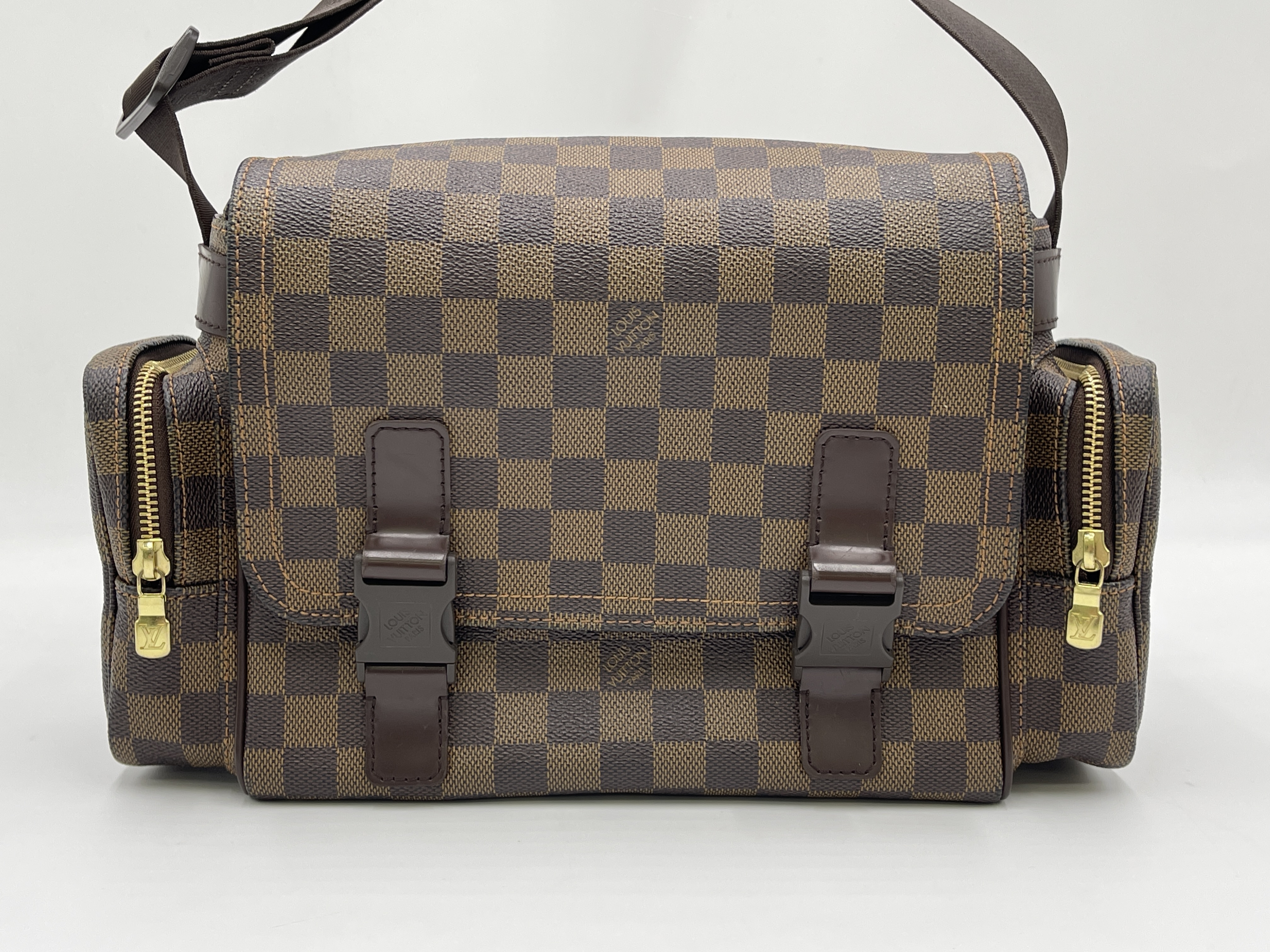 Damier Reporter Melville N51126 MI0076 Shoulder Bag with Dust Bag