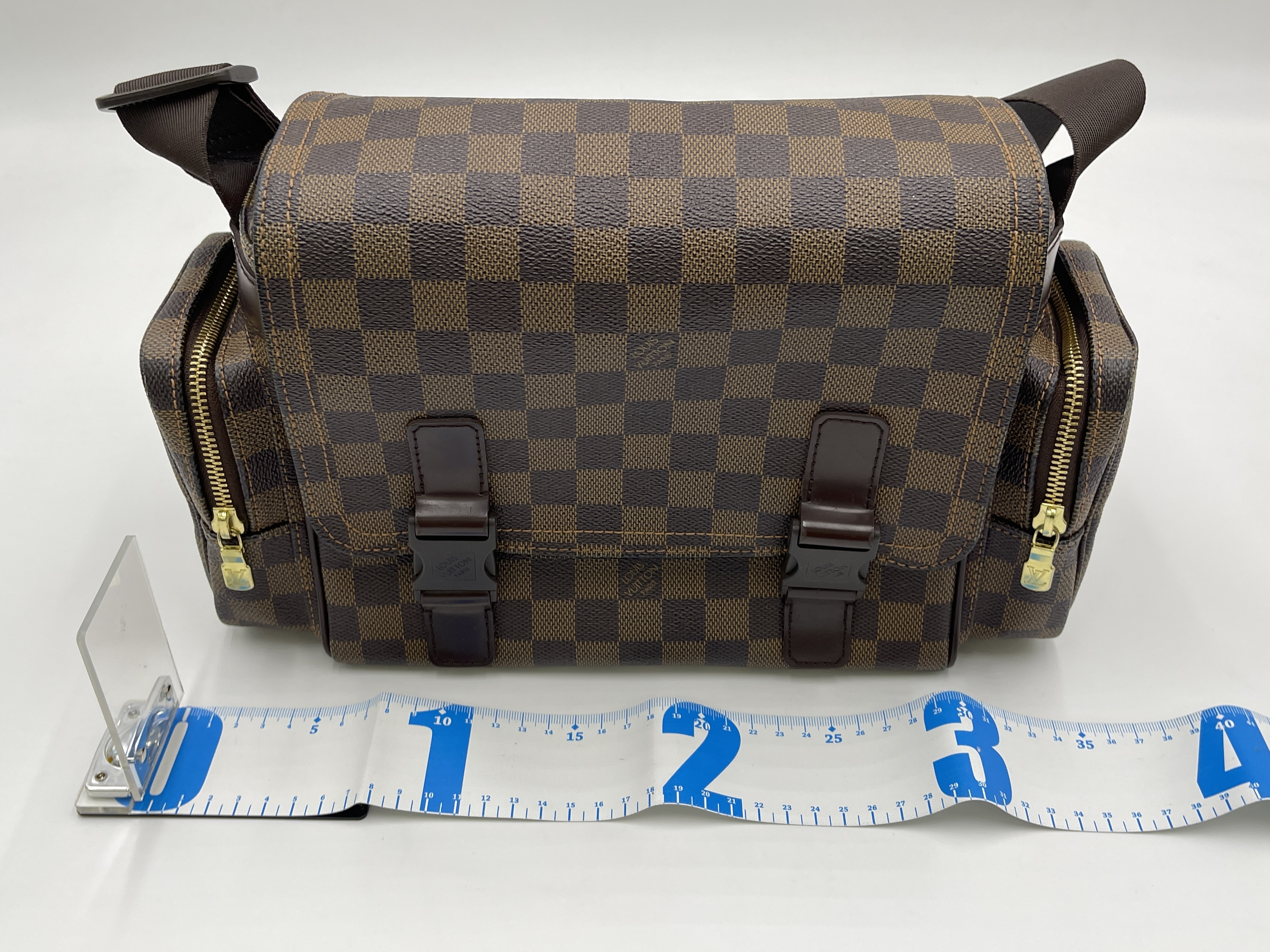 Damier Reporter Melville N51126 MI0076 Shoulder Bag with Dust Bag — view 13