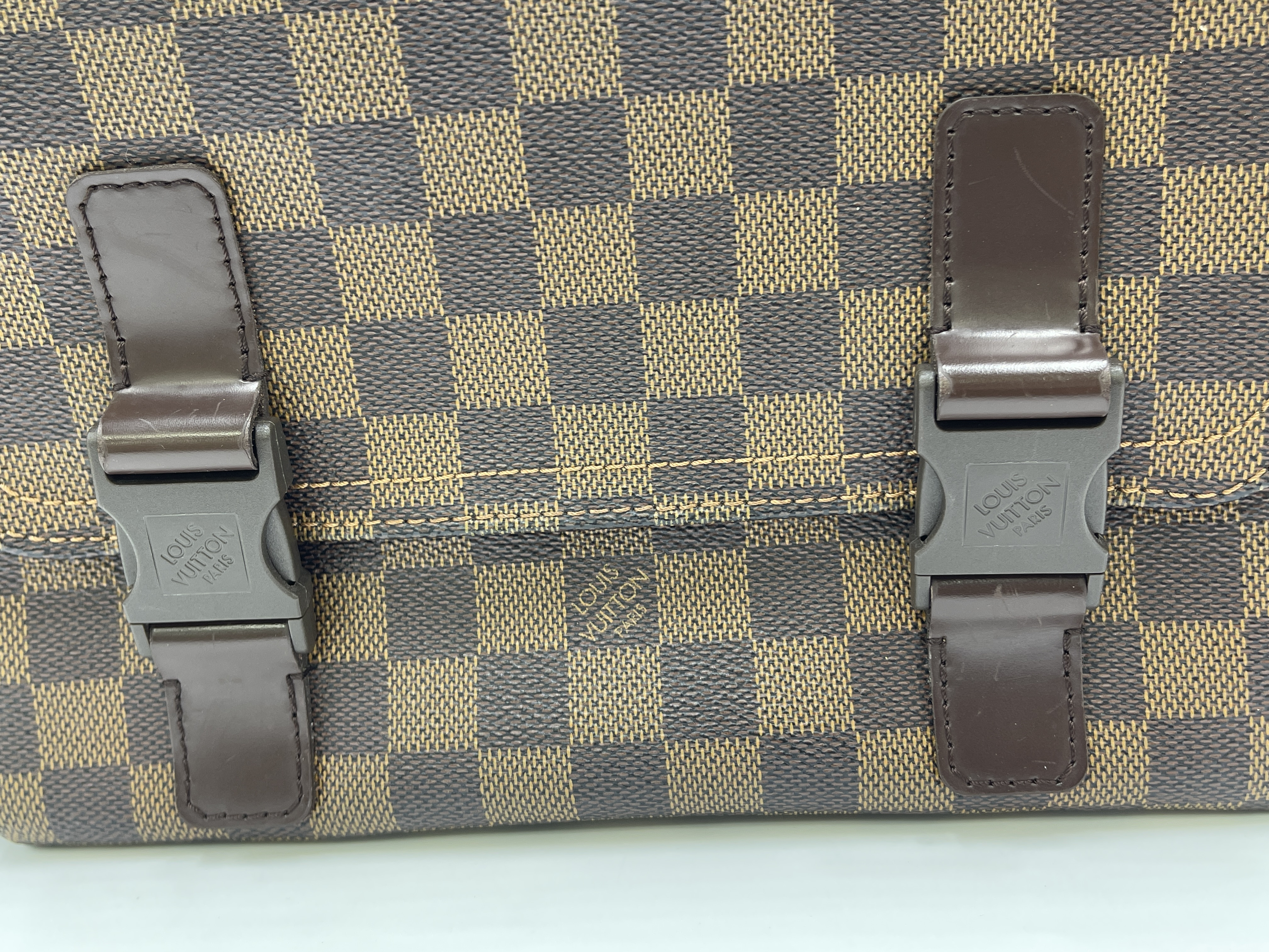 Damier Reporter Melville N51126 MI0076 Shoulder Bag with Dust Bag — view 7