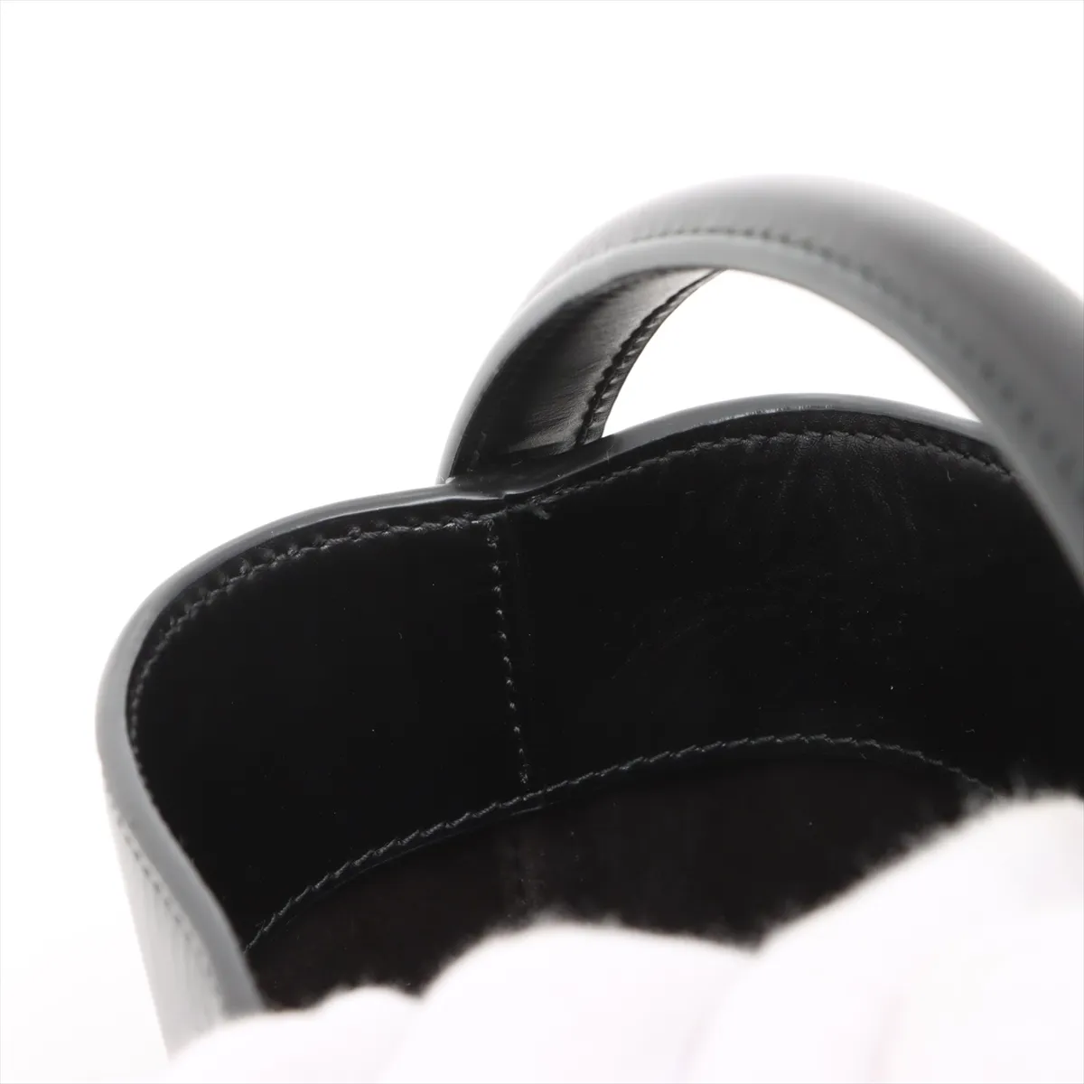 Mini Bucket LE 37 mini Leather 2WAY Handbag Black 765870 — view 11