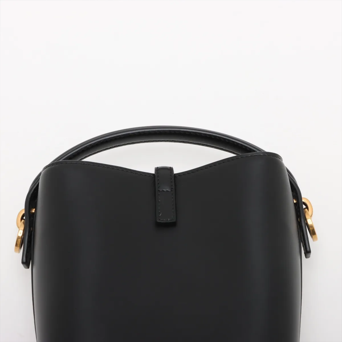 Mini Bucket LE 37 mini Leather 2WAY Handbag Black 765870 — view 6