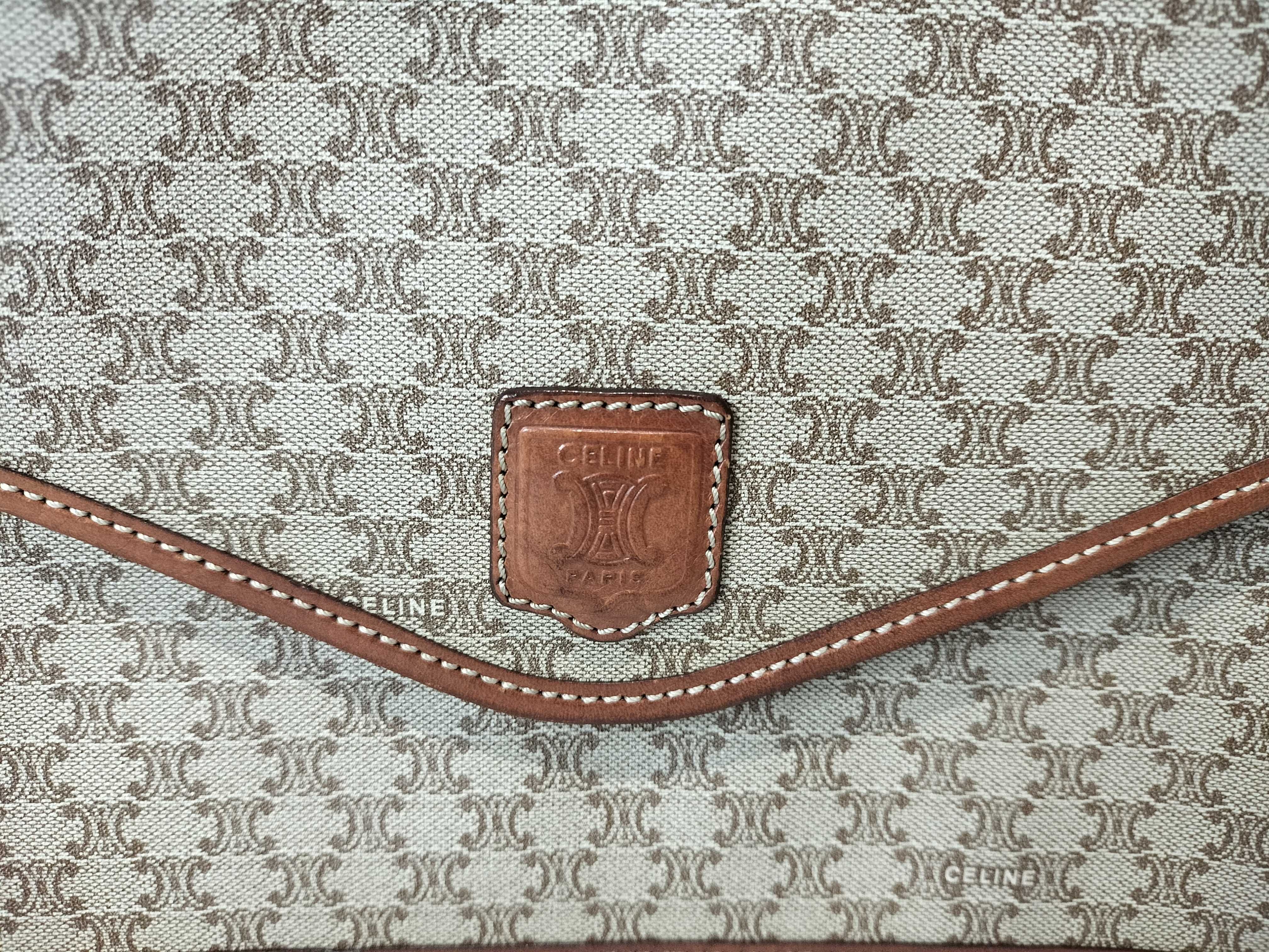 Shoulder Bag PVC Leather Brown Shoulder Bag — view 2