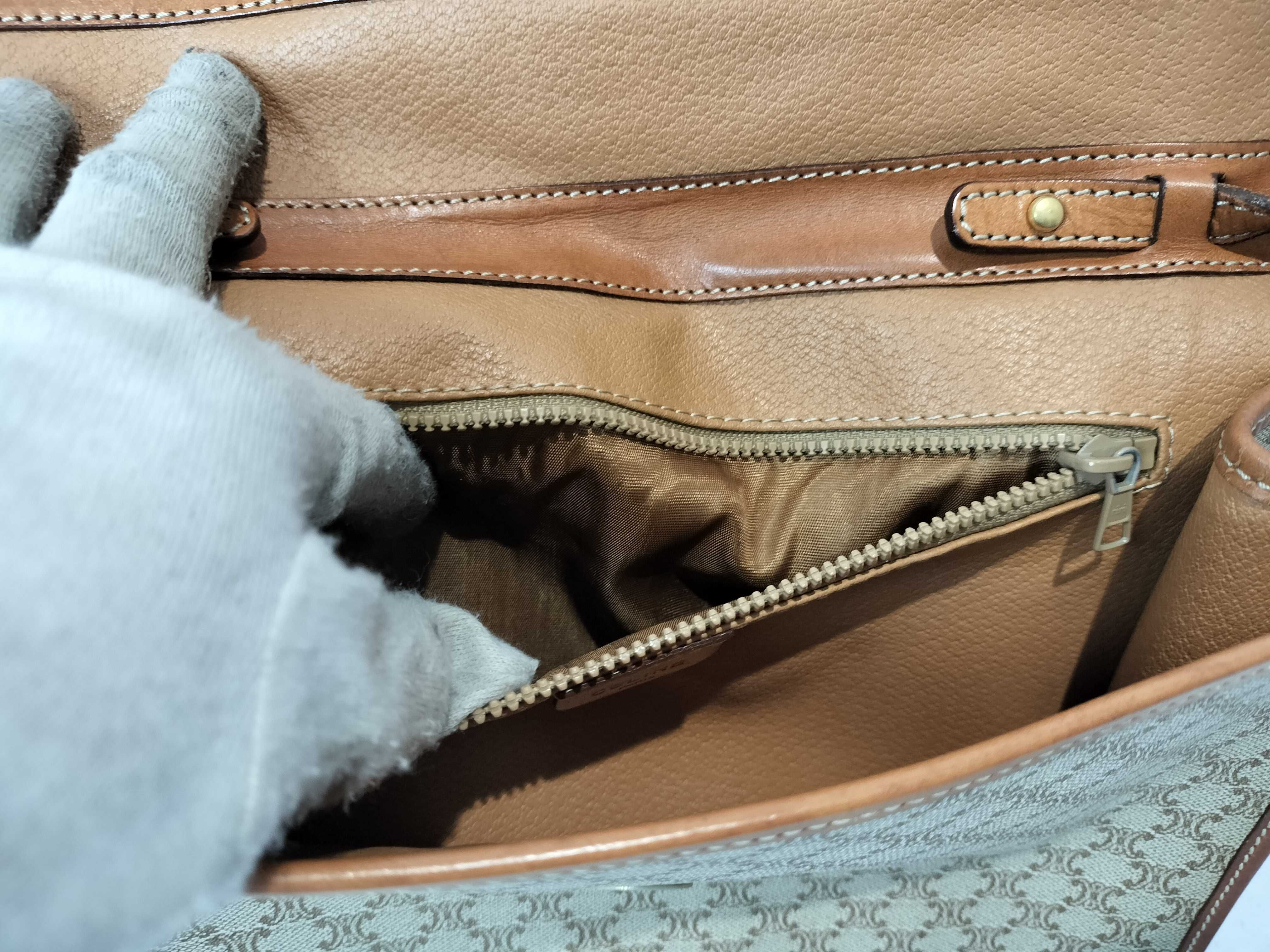 Shoulder Bag PVC Leather Brown Shoulder Bag — view 11