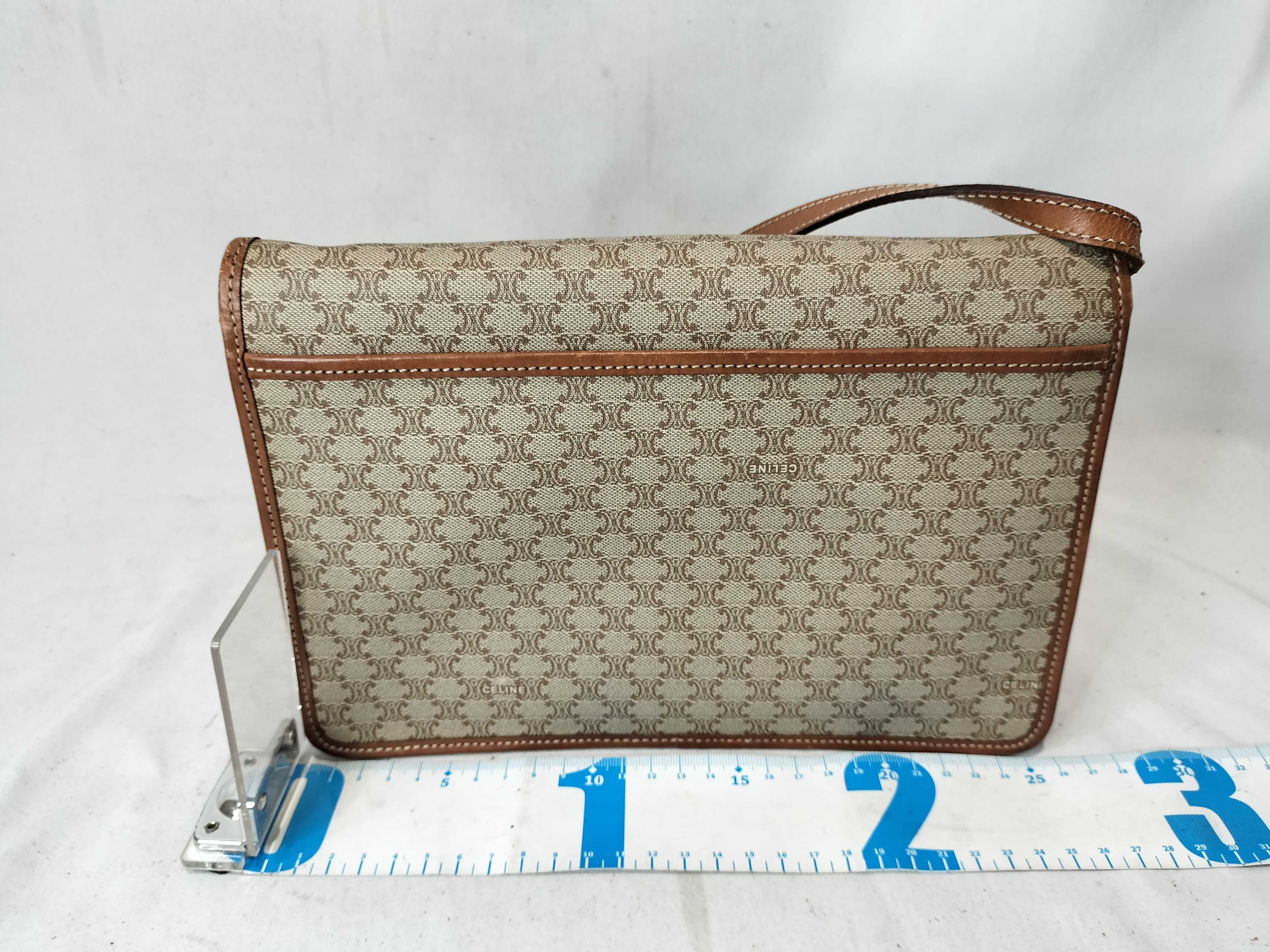 Shoulder Bag PVC Leather Brown Shoulder Bag — view 3