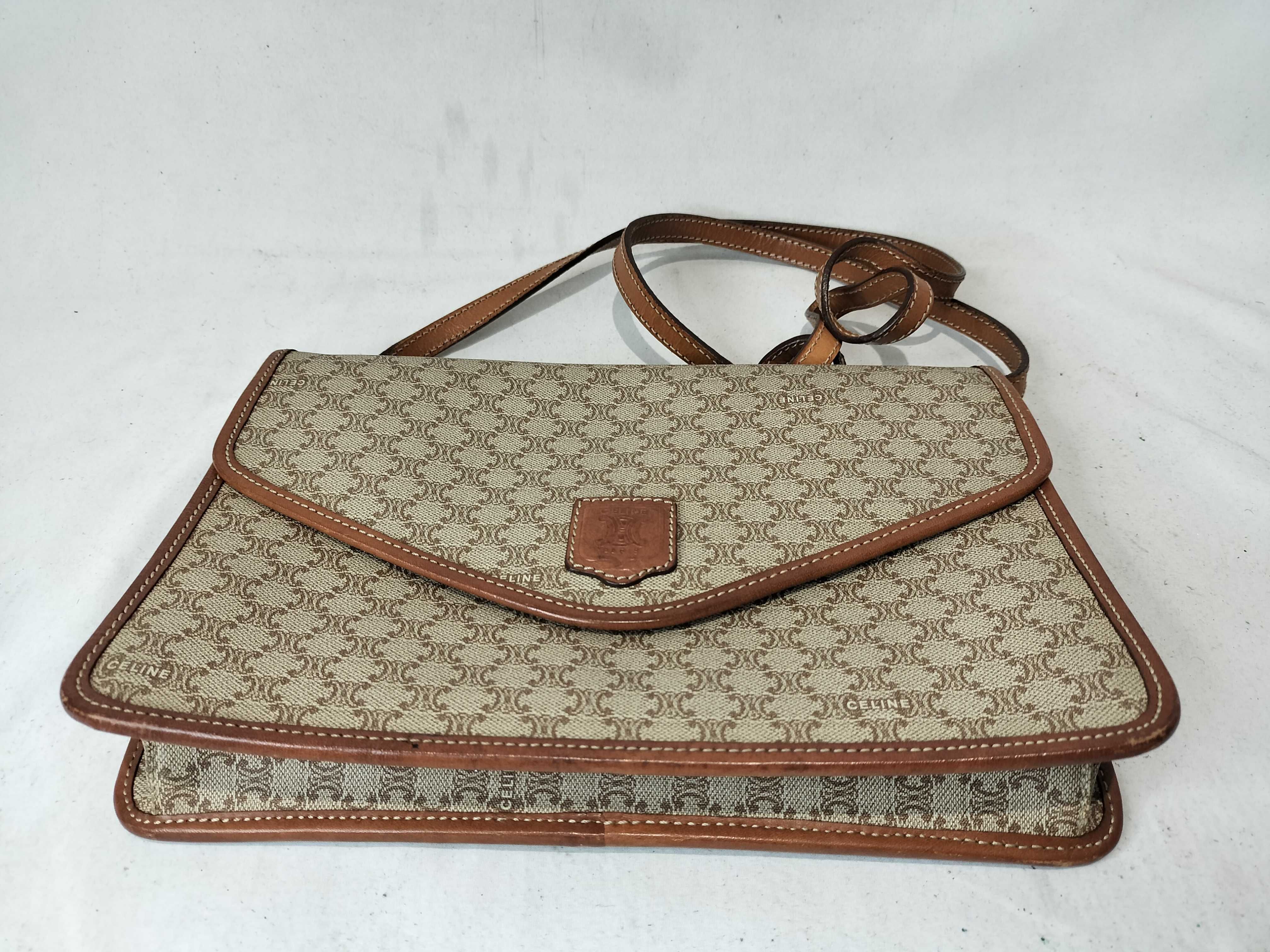 Shoulder Bag PVC Leather Brown Shoulder Bag — view 8