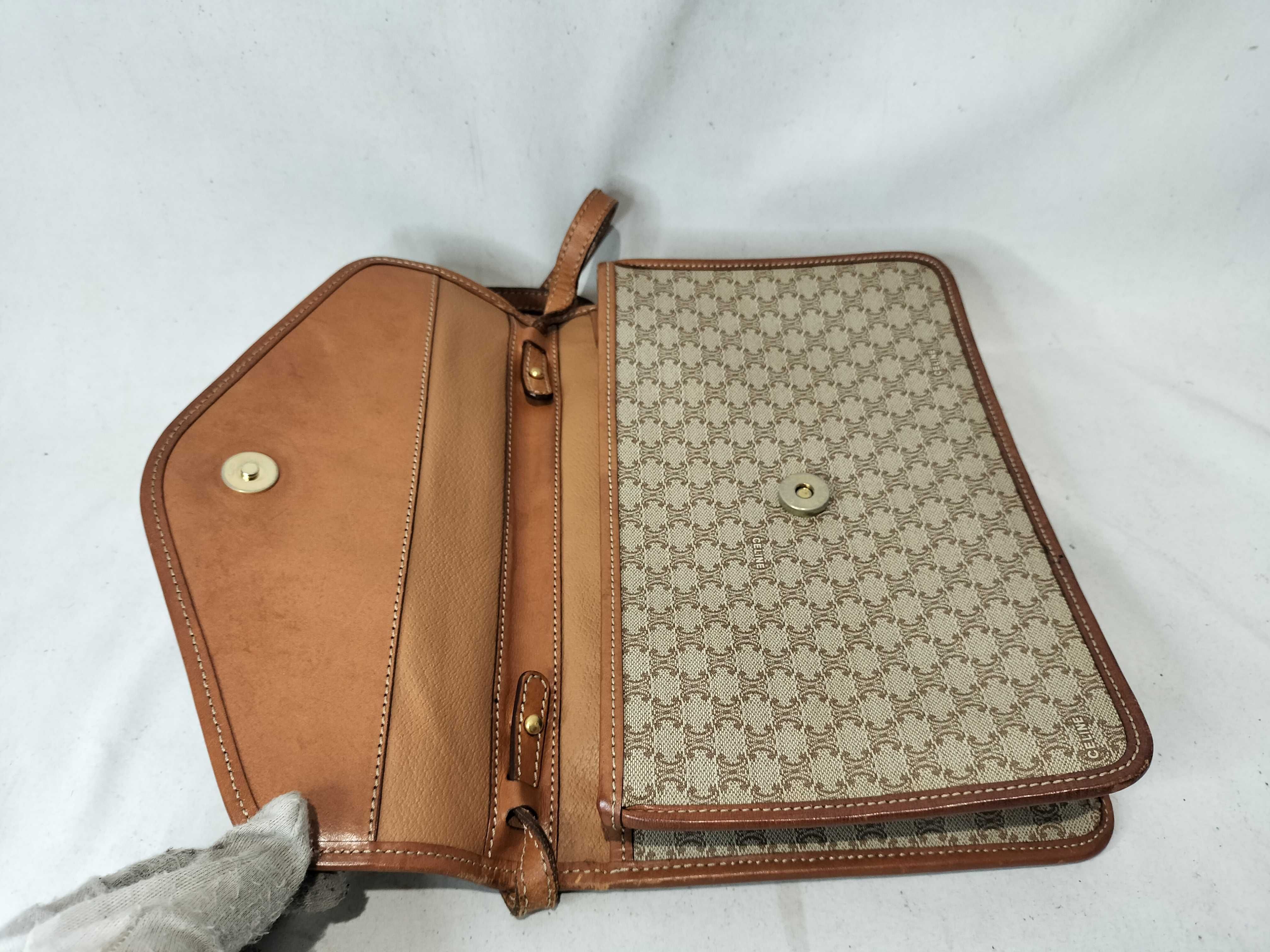 Shoulder Bag PVC Leather Brown Shoulder Bag — view 9