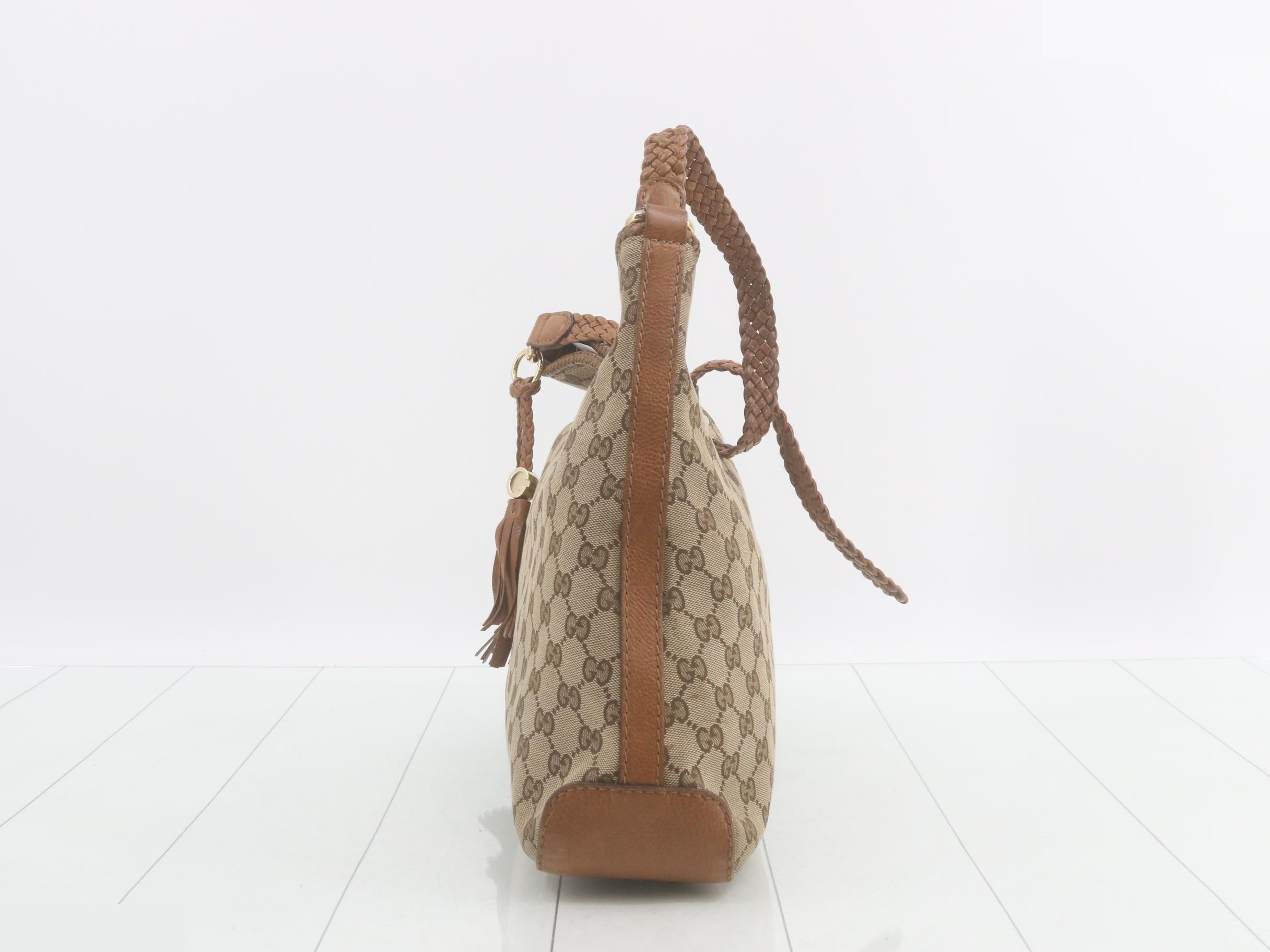 GG Canvas (Bag) - Shoulder Bag with Tassel — view 3
