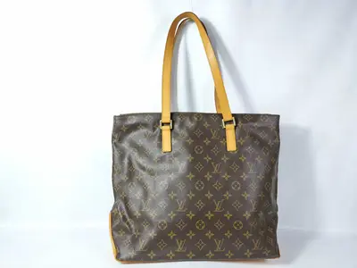 Cabas Mezzo Monogram Tote Bag, Brown, M51151 TH0012