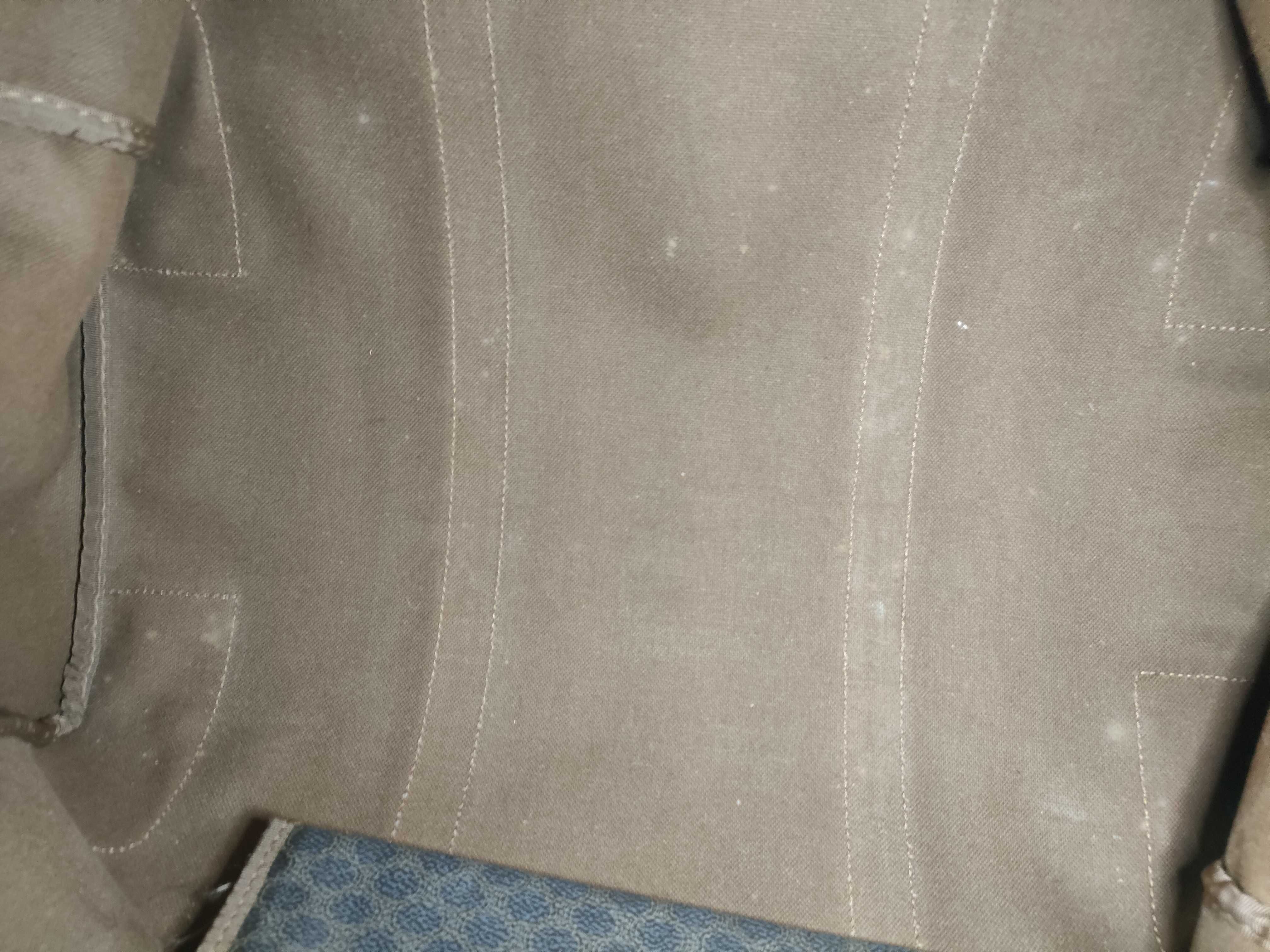 Macadam pattern Boston bag, PVC x leather Boston bag — view 11