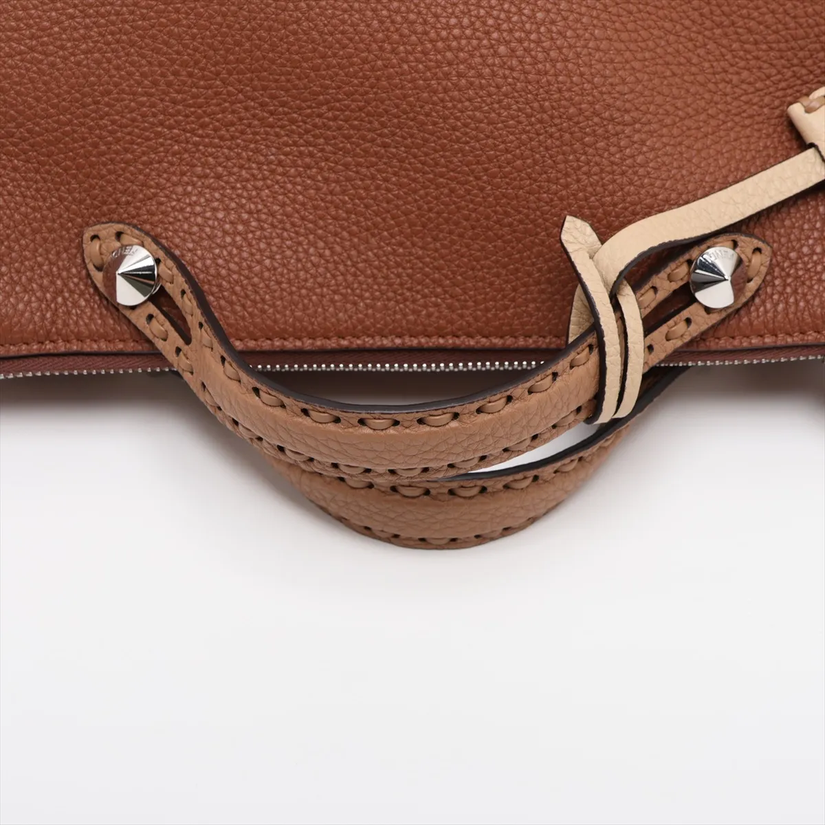 Selleria By The Way Medium Leather 2-Way Handbag, Brown — view 5