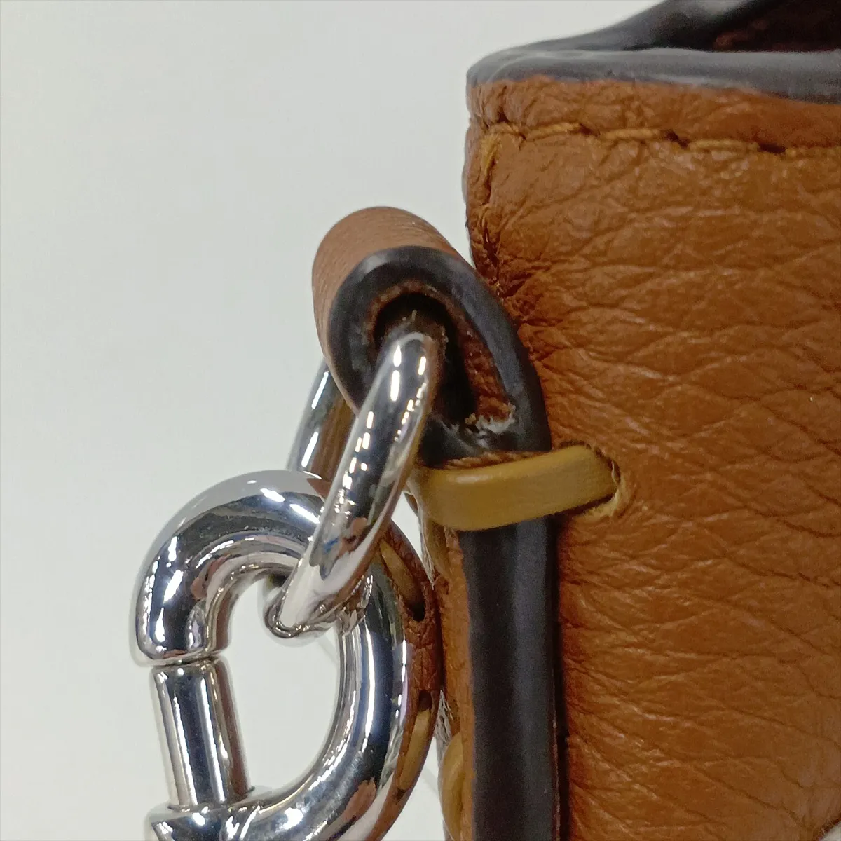 Selleria By The Way Medium Leather 2-Way Handbag, Brown — view 10