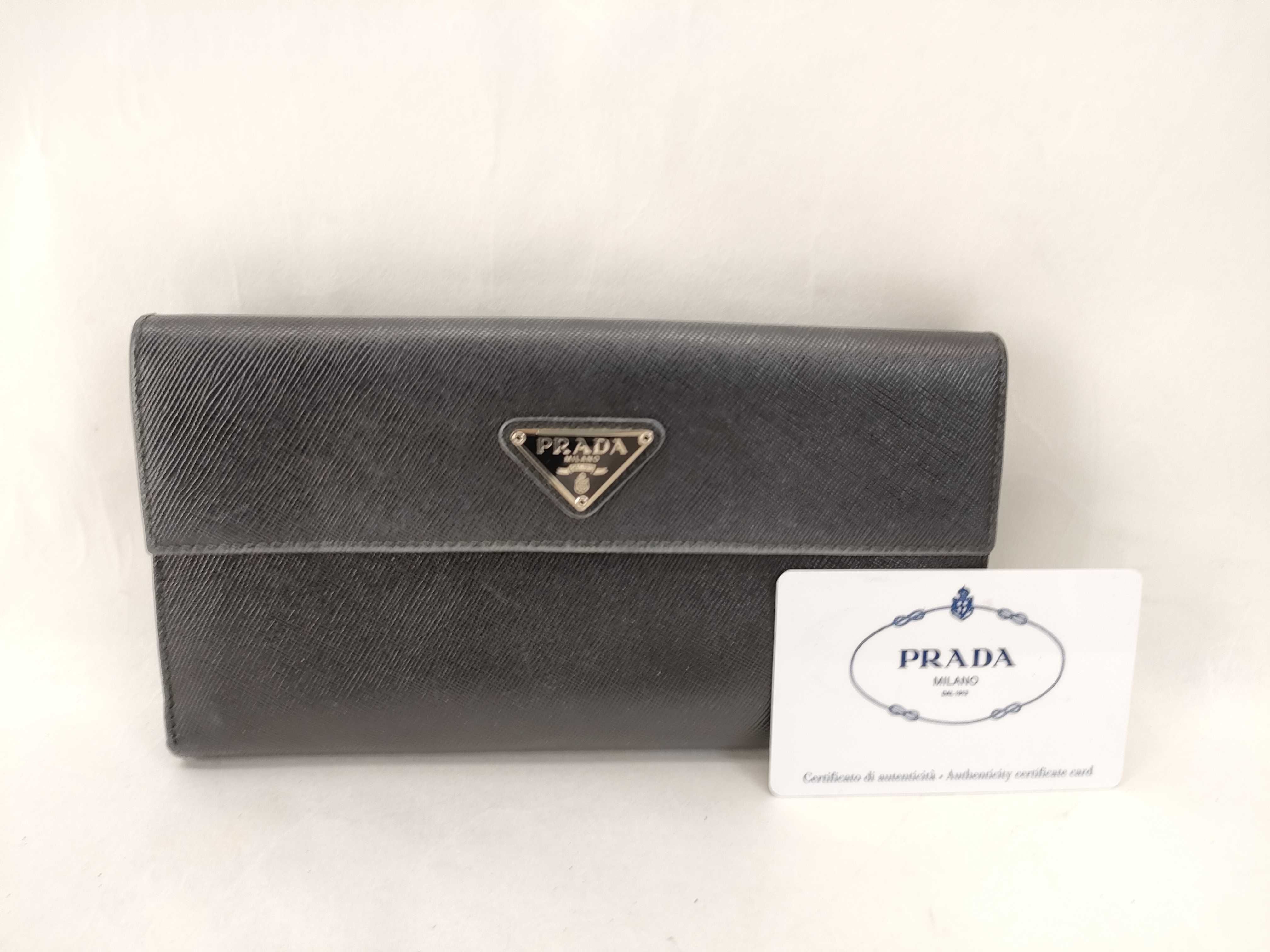 Saffiano Long Wallet