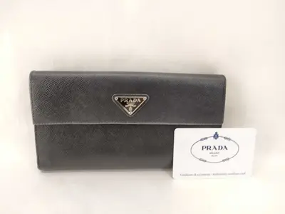 Saffiano Long Wallet