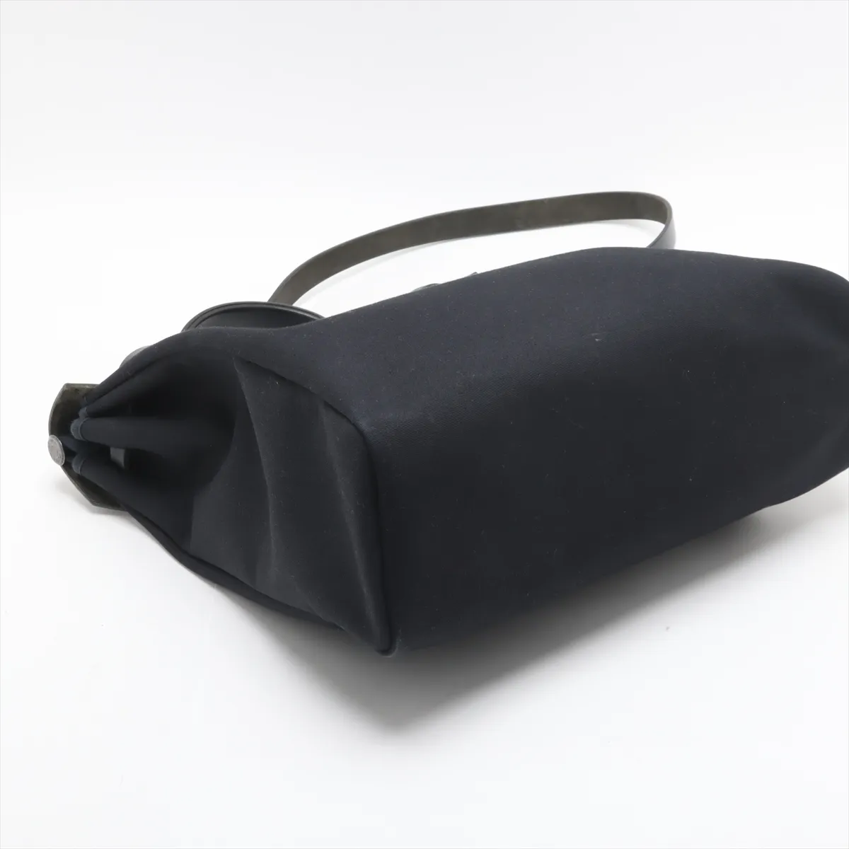 Herbag GM Toile Officier x Vache Hunter Black Matte Silver Hardware D:2000 — view 4