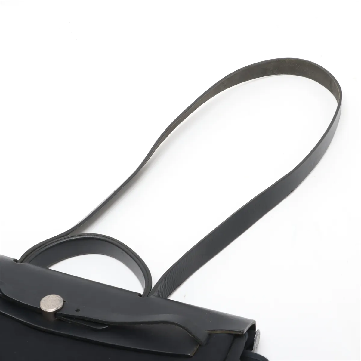 Herbag GM Toile Officier x Vache Hunter Black Matte Silver Hardware D:2000 — view 7