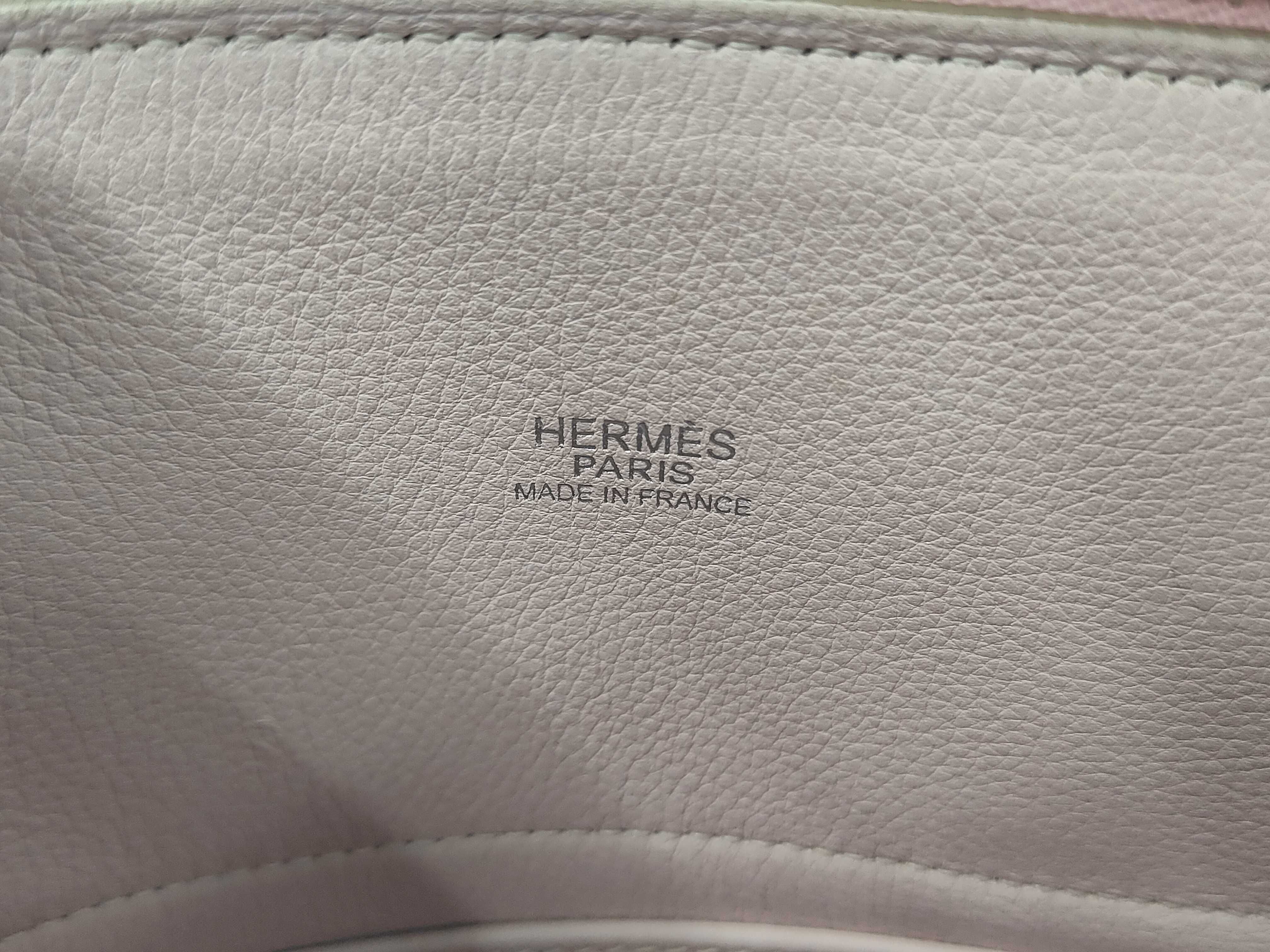 Bolide 27 Chevre leather, Rose Dragee, Silver hardware, [Stamp] K, Handbag — view 14