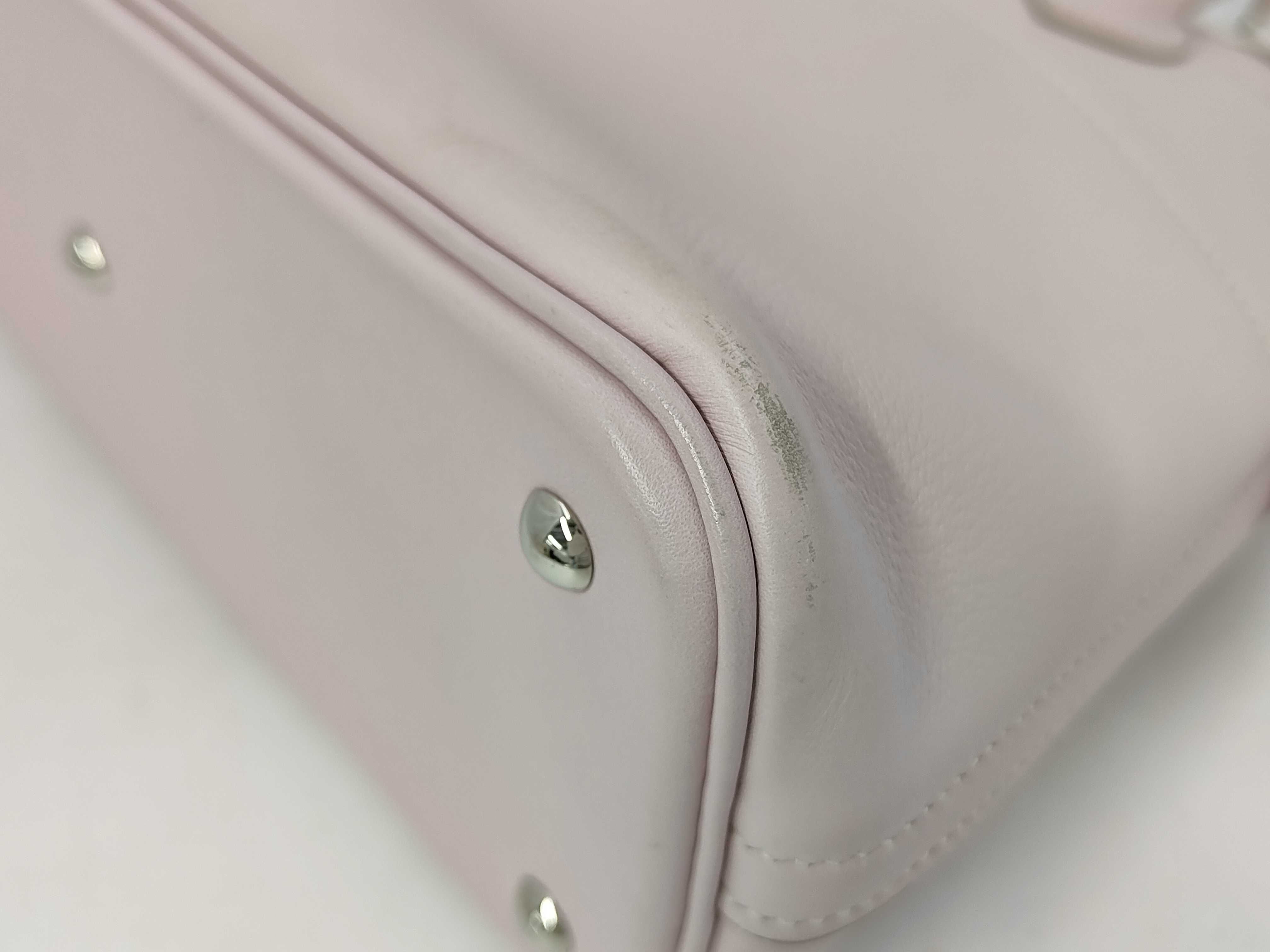 Bolide 27 Chevre leather, Rose Dragee, Silver hardware, [Stamp] K, Handbag — view 7