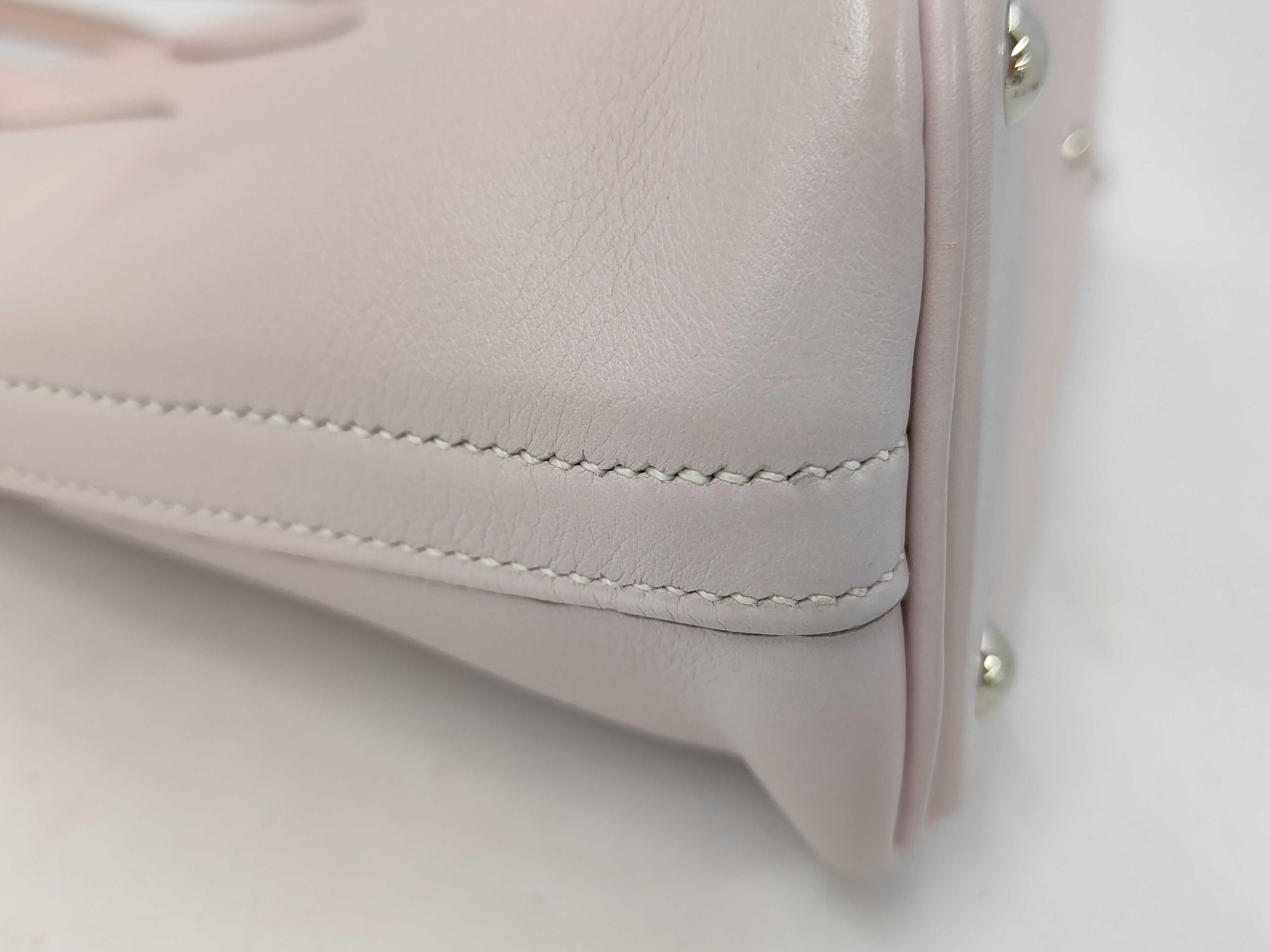 Bolide 27 Chevre leather, Rose Dragee, Silver hardware, [Stamp] K, Handbag — view 8
