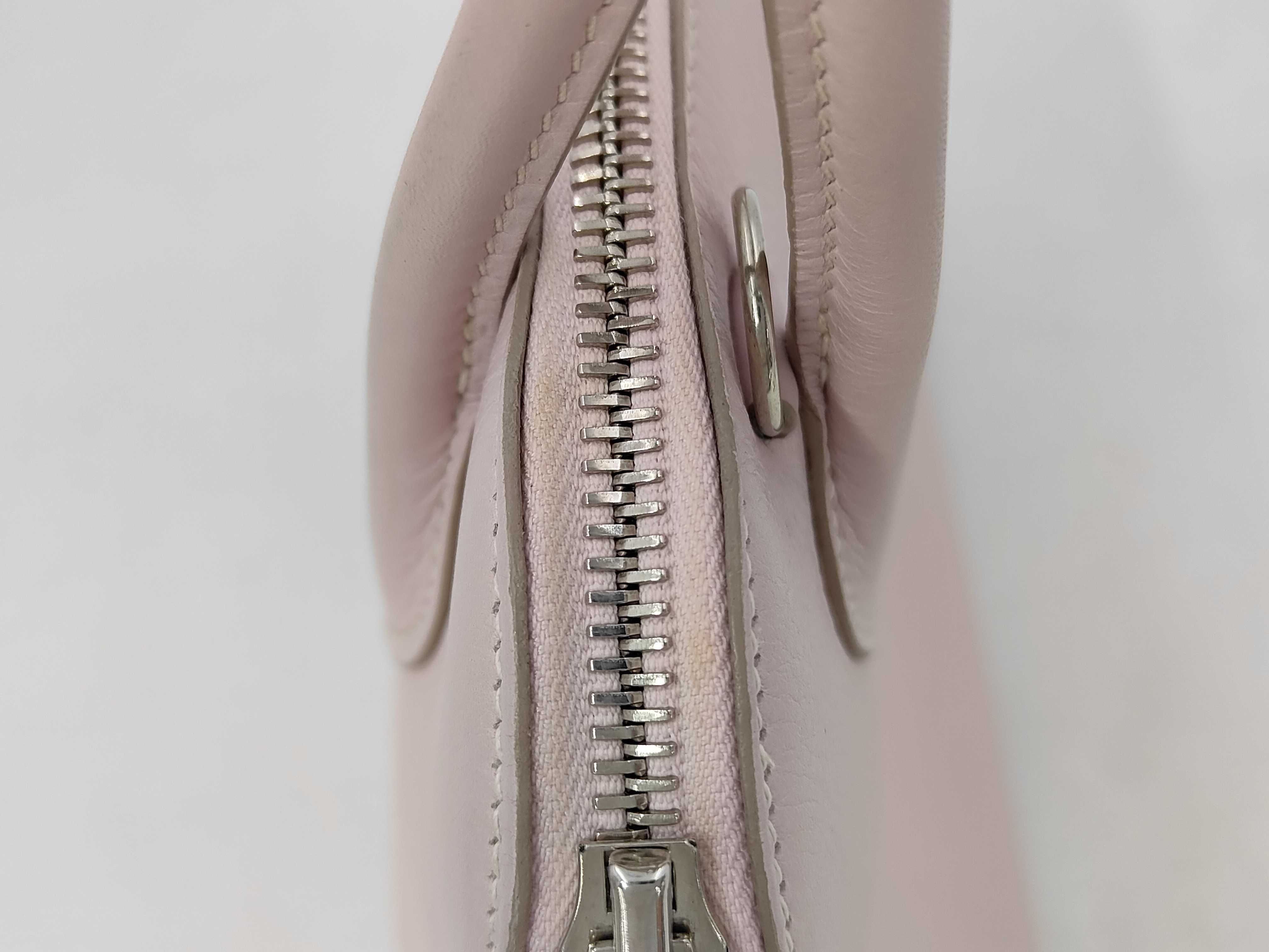 Bolide 27 Chevre leather, Rose Dragee, Silver hardware, [Stamp] K, Handbag — view 10