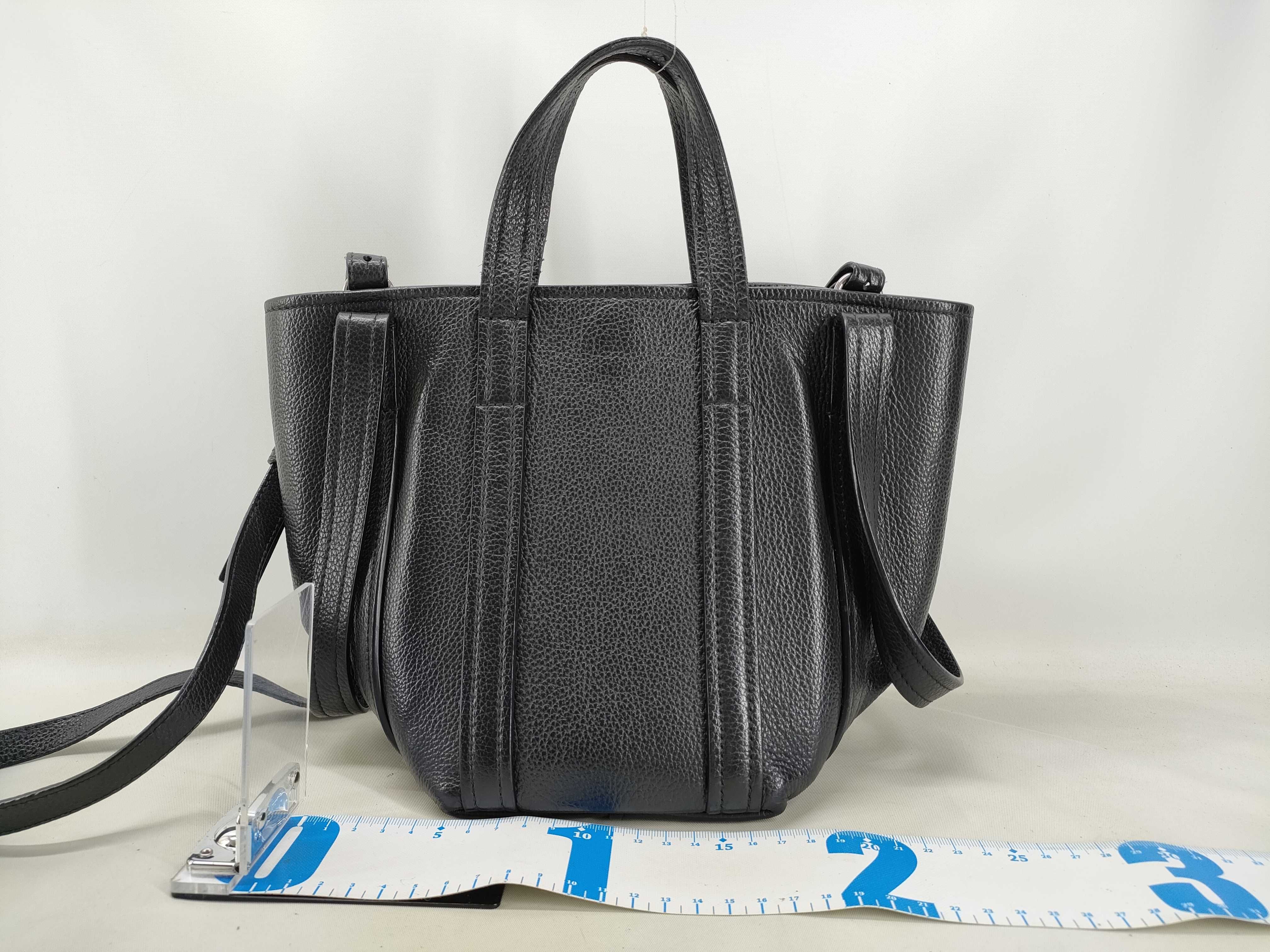 Everyday Tote XS Denim x Leather 2-Way Handbag Black 672793 Handbag — view 2
